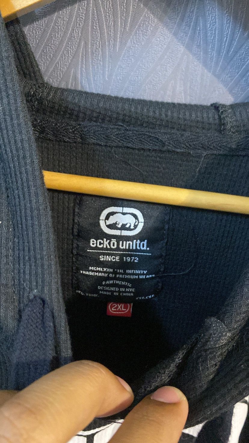 Ecko Unltd. ‼️NEED GONE‼️Ecko Unltd Hoddie Fabric Waffle Black Size US XXL / EU 58 / 5 - 7 Thumbnail