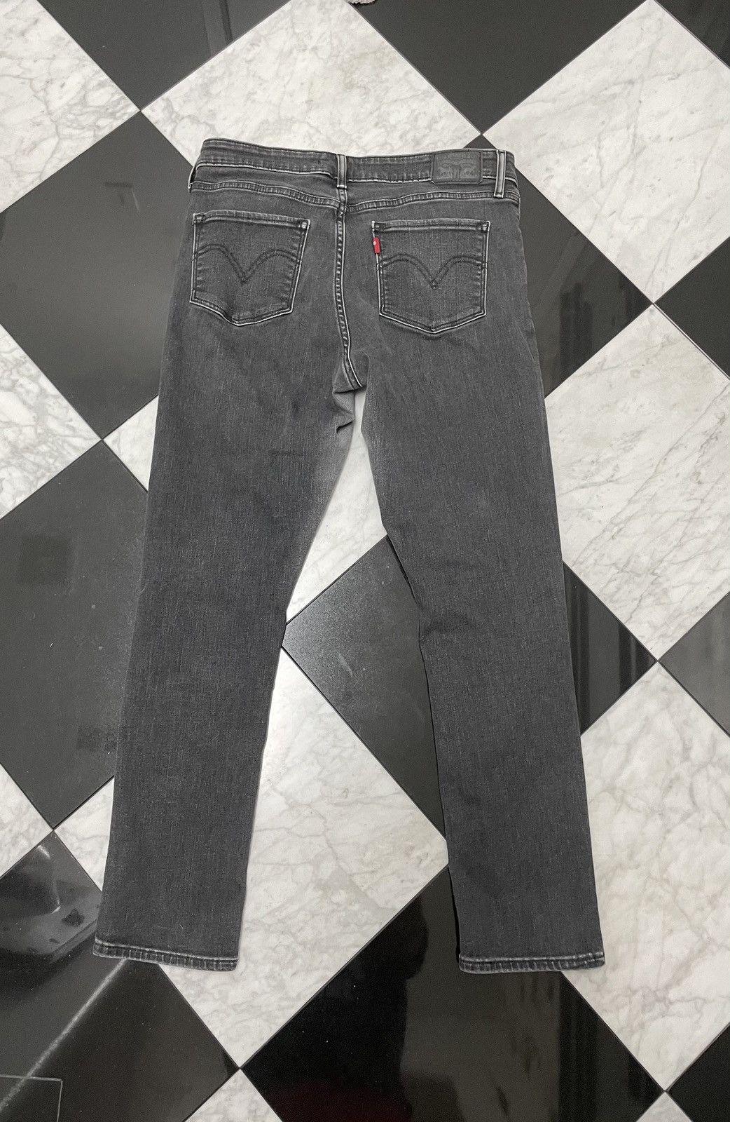 Levi's 🔥 Vintage Women’s Levi’s skinny mid rise jeans Size 31" - 3 Thumbnail
