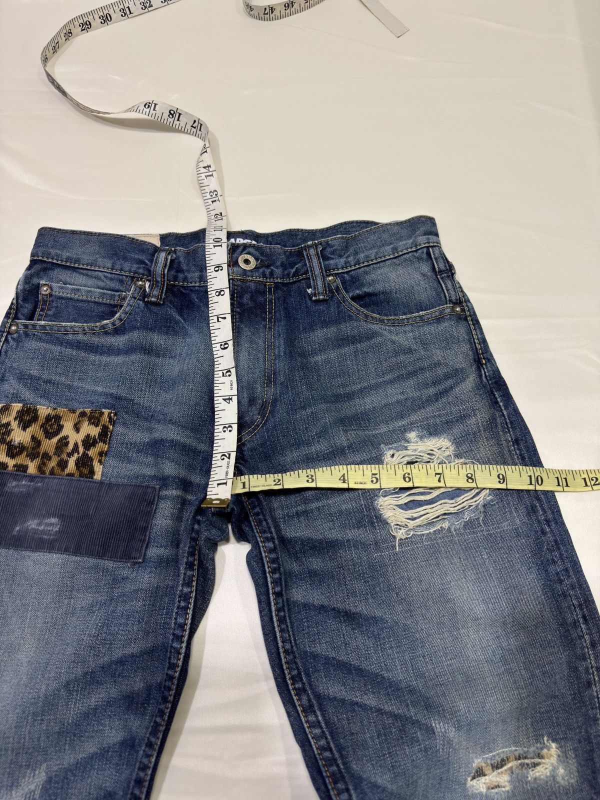 X-LARGE Japanese Brand Xlarge patch jeans Size US 30 / EU 46 - 15 Thumbnail