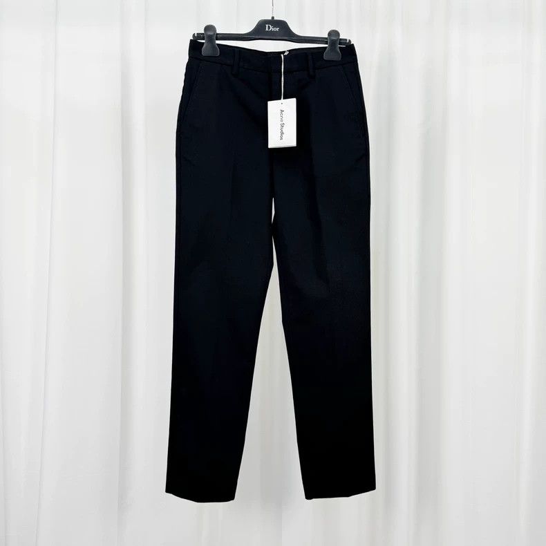 Acne Studios Acne Studios Black Casual Pants-yf Size US 44 / EU 60 - 1 Thumbnail