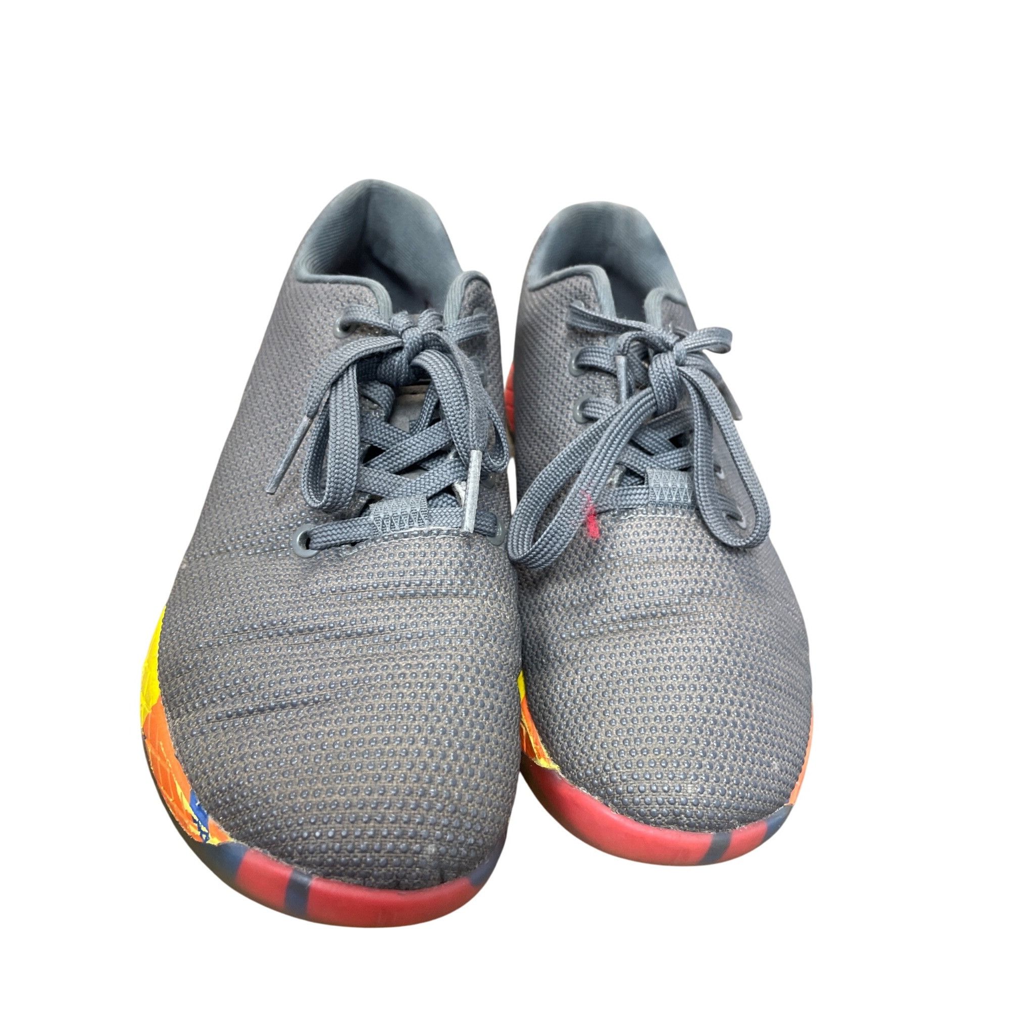 Other NoBull Womans Gray Red yellow Run walk sneakers Sz 8.5 SKU 9 Size US 8.5 / IT 38.5 - 17 Thumbnail