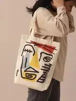 Japanese Brand TOTE BAG VINTAGE JAPANANESE BRAND ART Size ONE SIZE - 3 Thumbnail