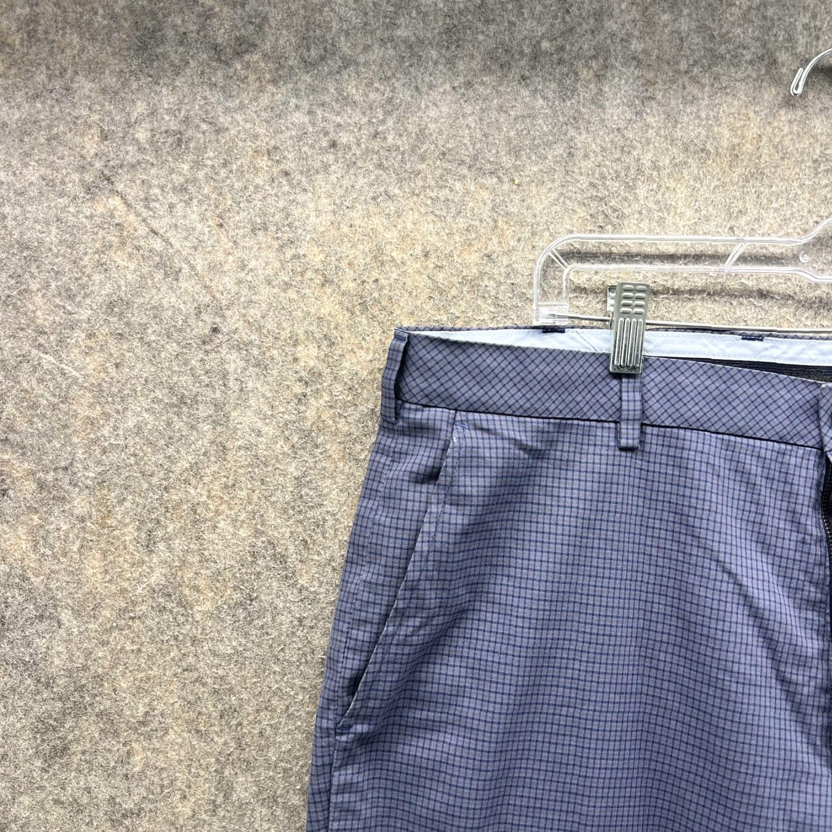 Brooks Brothers Brooks Brothers Pants Mens 38x30 Blue Clark Fit Advantage Chino Straight Leg Flat Front Zip Pockets W38 L30 Check Casual Business Workwear Mens Size US 38 / EU 54 - 5 Thumbnail