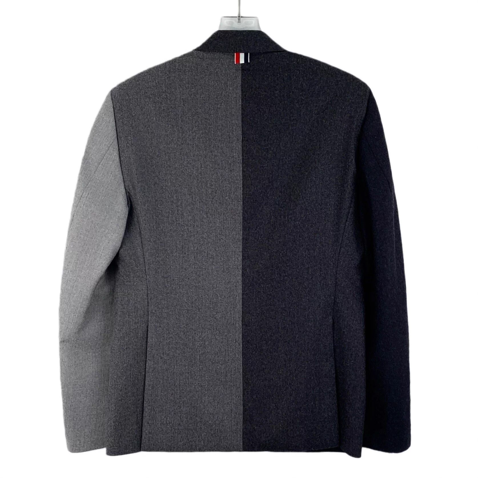 Thom Browne THOM BROWNE Color Block Wool Blazer 1 S 99% Size US S / EU 44-46 / 1 - 2 Thumbnail