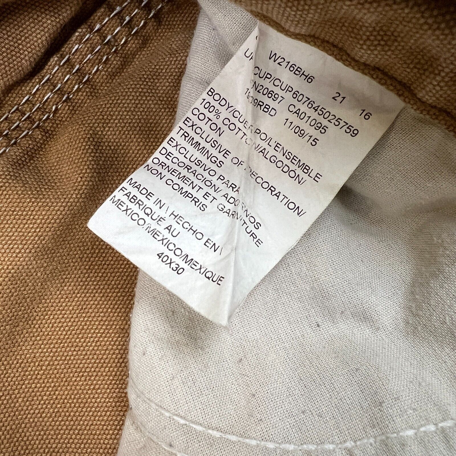 Dickies × Vintage Dickies Pants 40x30 Straight Workwear Carpenter Hammer Loop Size US 40 / EU 56 - 12 Thumbnail