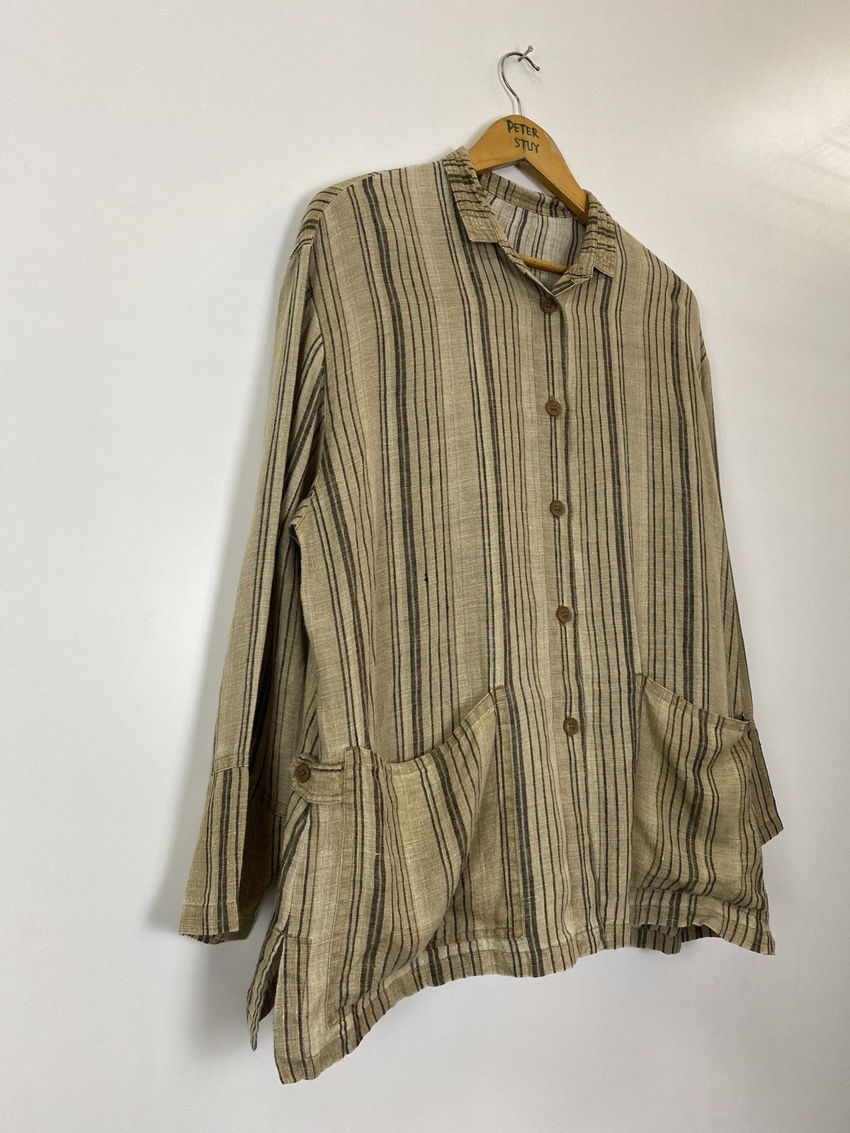 Japanese Brand × Vintage Vintage Button Up Shirt Size US XL / EU 56 / 4 - 4 Thumbnail