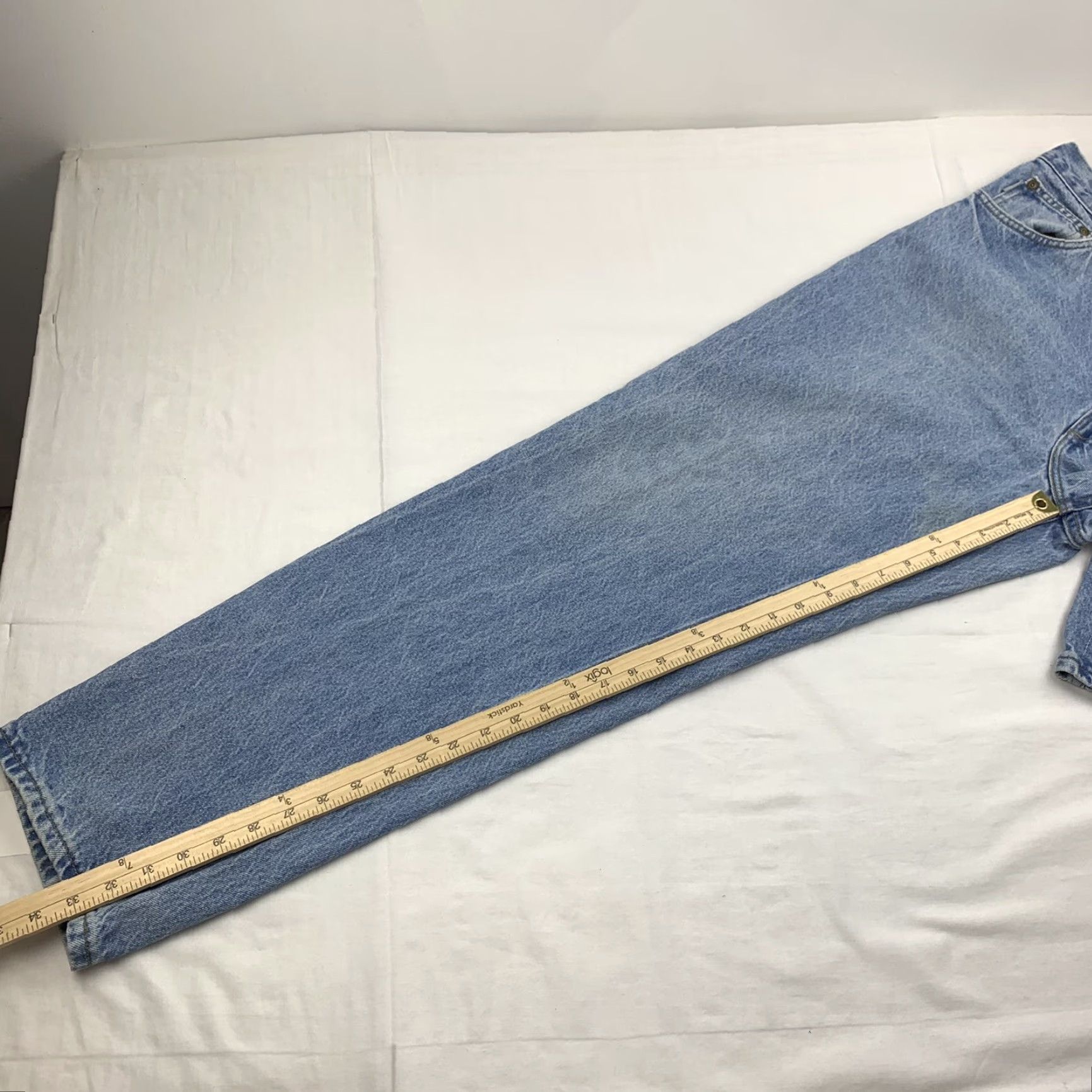 Carhartt VINTAGE Carhartt Jeans Men 40 Blue Denim Pants 90s Straight USA Made Size US 40 / EU 56 - 6 Thumbnail