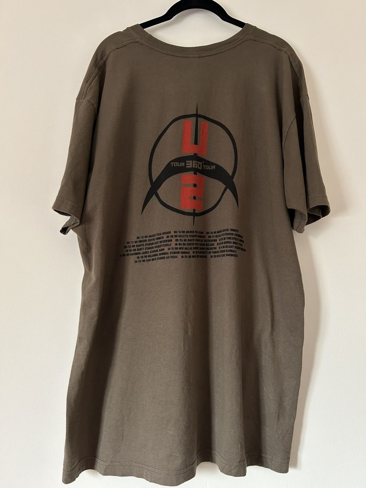 American Apparel U2 360 Tour American Apparel tee Size US XXL / EU 58 / 5 - 3 Thumbnail