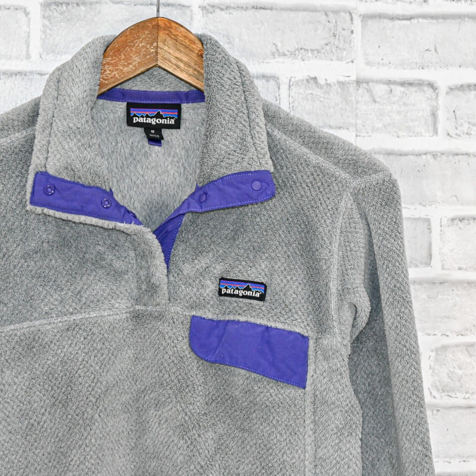 Patagonia Patagonia Re-Tool Snap T Pullover Jacket Polartec Fleece Size M / US 6-8 / IT 42-44 - 6 Thumbnail