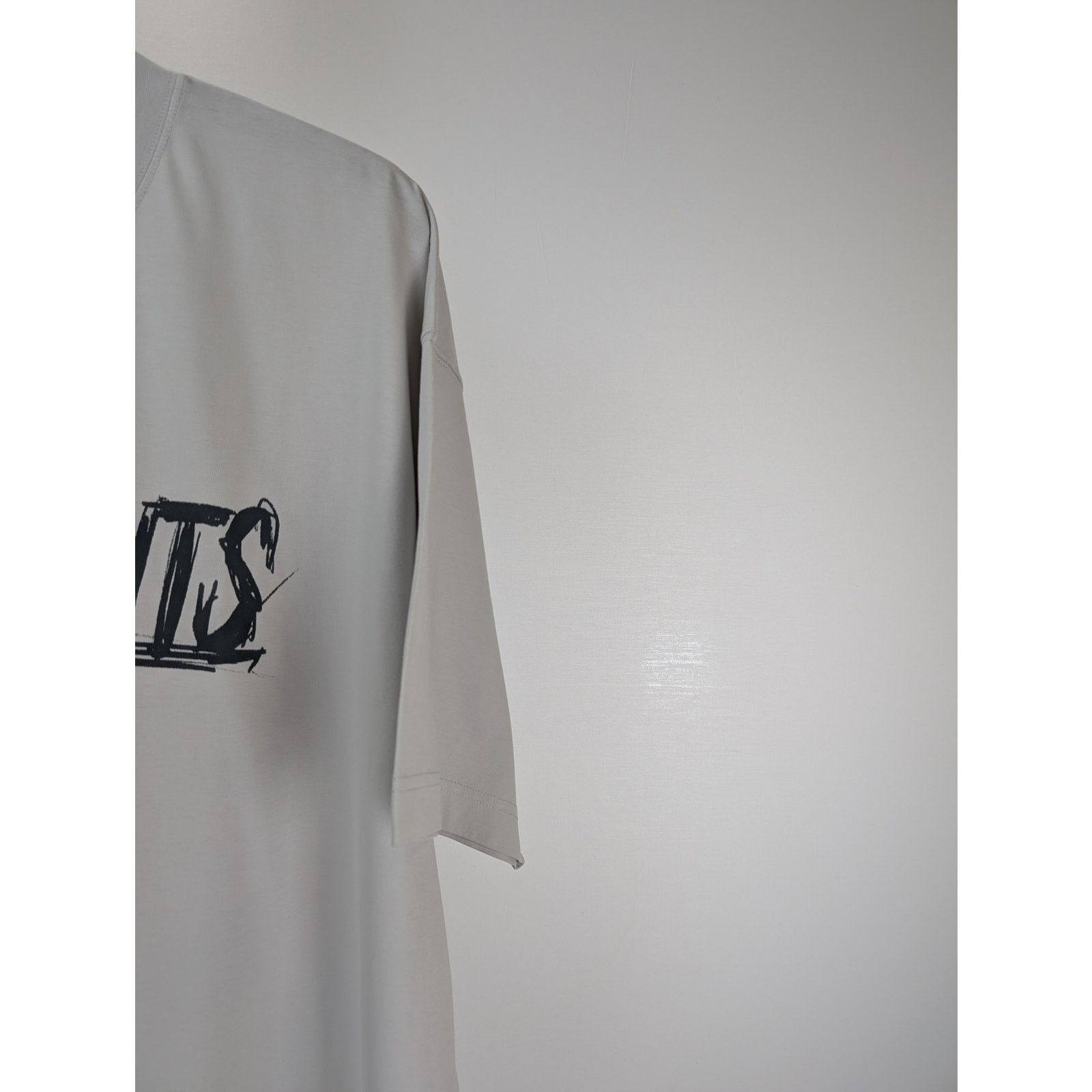 Vetements o1rshd1 Logo Short Sleeve T-Shirt in Grey M Size US M / EU 48-50 / 2 - 4 Thumbnail