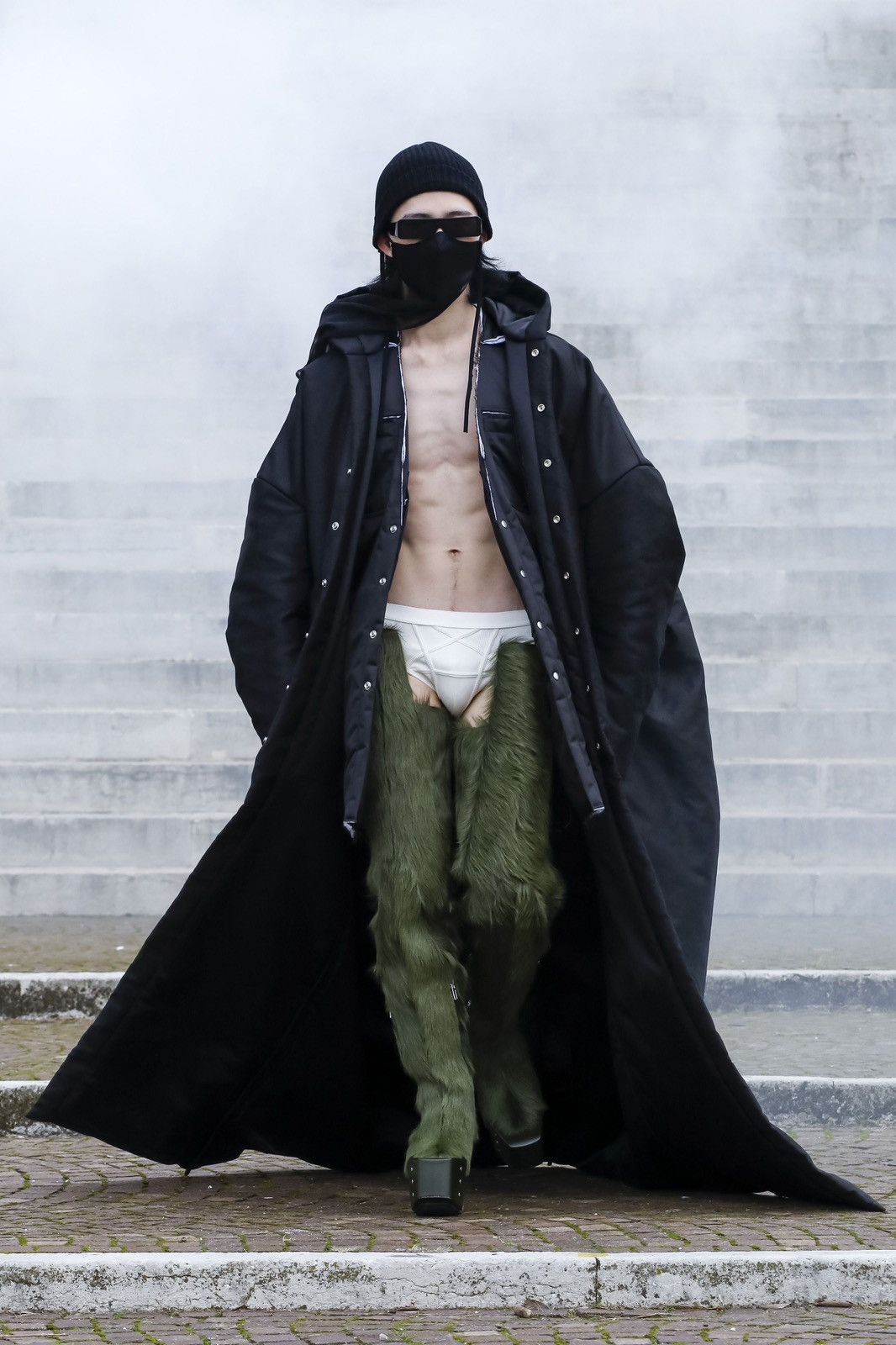 Rick Owens AW21 Rick Owens Gethsemane Unfinished Distressed Gilet Vest Size US M / EU 48-50 / 2 - 2 Thumbnail