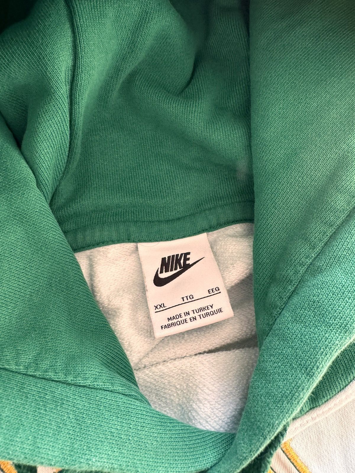 Nike × Vintage NIKE VINTAGE CENTER LOGO OVERSIZE BOXY HOODIE Size US XL / EU 56 / 4 - 5 Thumbnail
