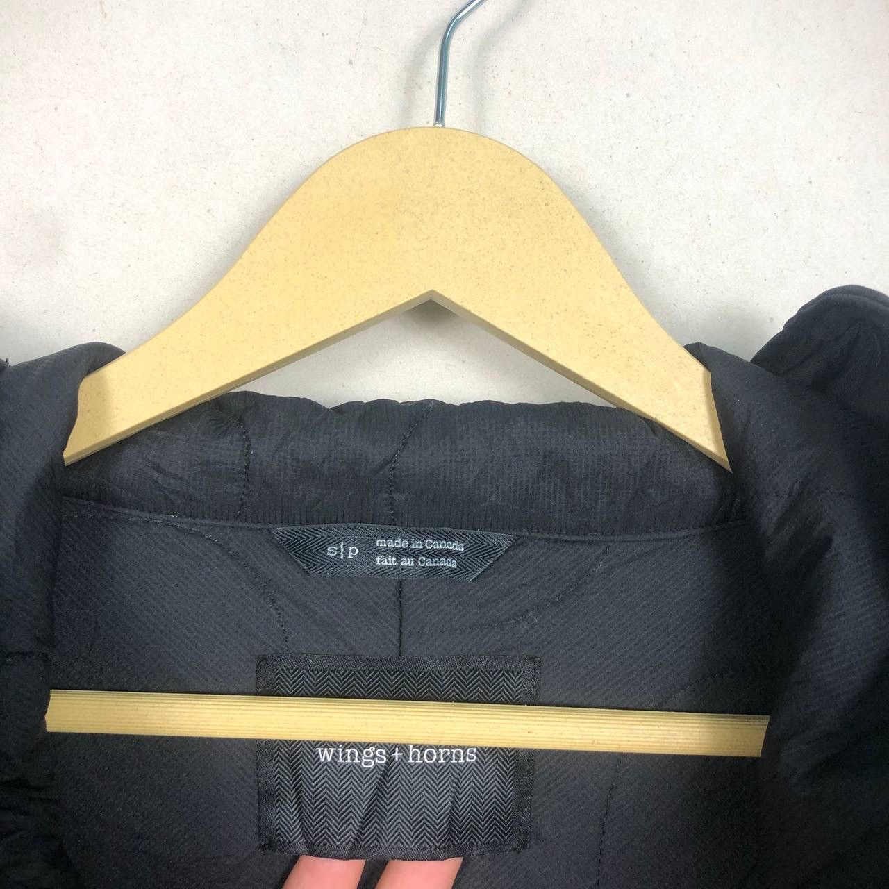Wings + Horns Wings + Horns Black Parka Jacket Size US S / EU 44-46 / 1 - 9 Thumbnail