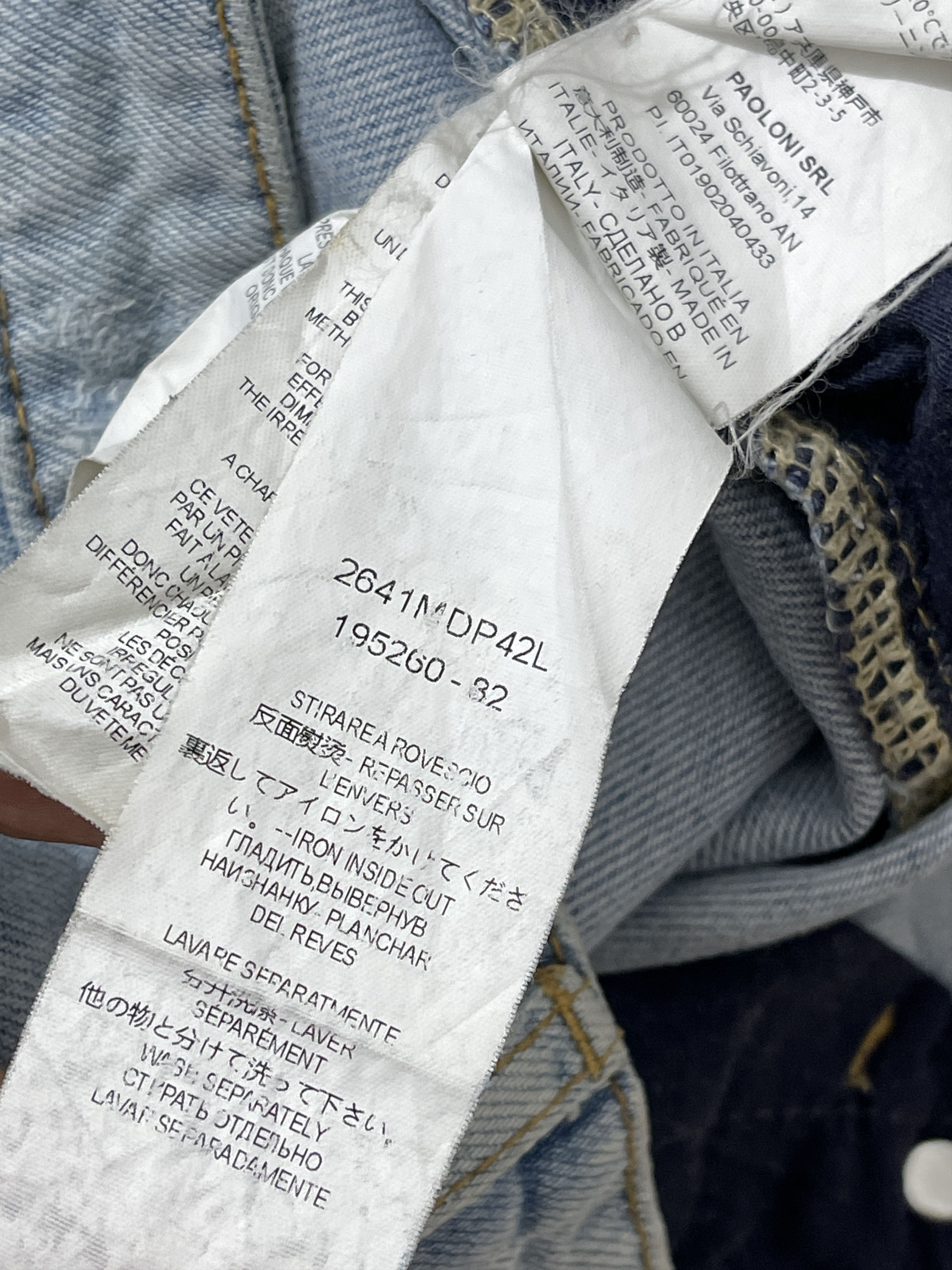MSGM MSGM Milano Distressed Ripped Jeans Size US 29 - 11 Thumbnail