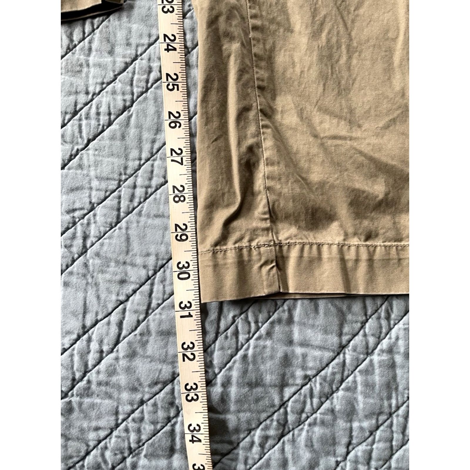 Banana Republic VINTAGE Banana Republic Chino Pants women’s Size 12 Beige Canvas Casual Regular Size 34" / US 12 / IT 48 - 5 Thumbnail