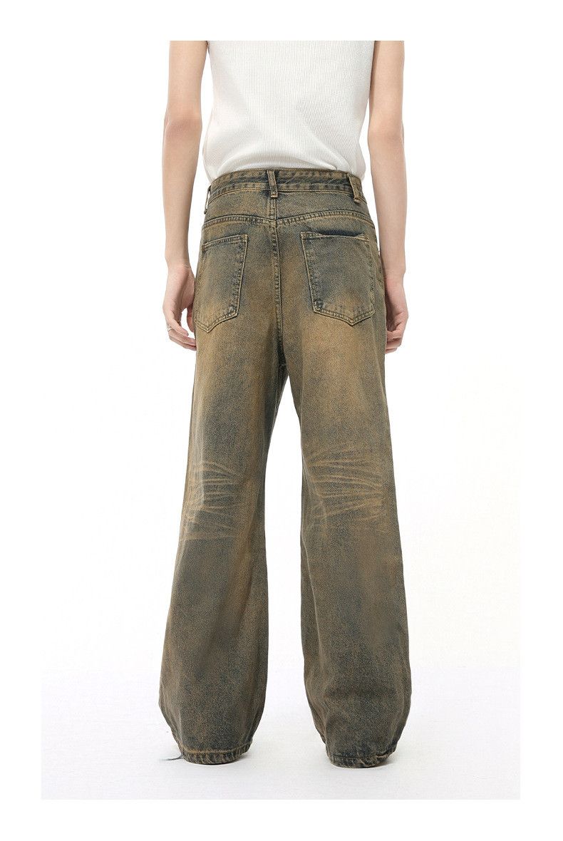 Japanese Brand × Jean Distressed Vintage Straight-Leg Loose Jeans Size US 32 / EU 48 - 3 Thumbnail