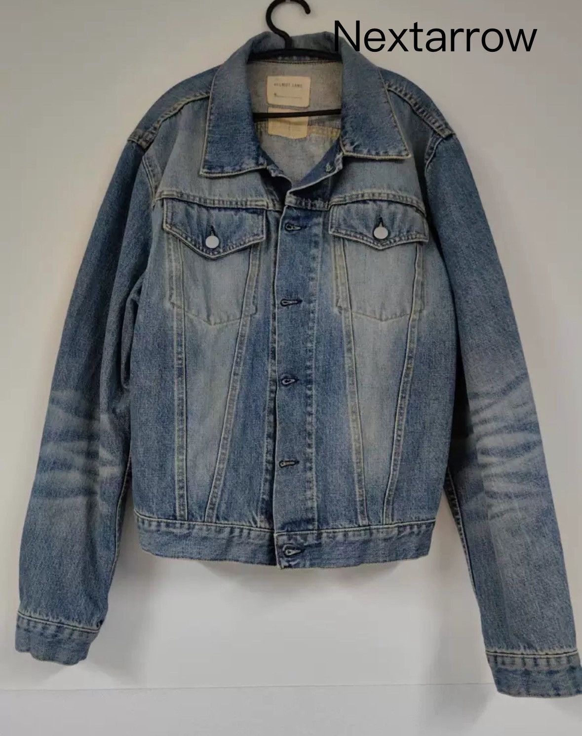 Helmut Lang Helmut Lang's early blue denim jacket 2412-Nextarrow Size US L / EU 52-54 / 3 - 1 Thumbnail