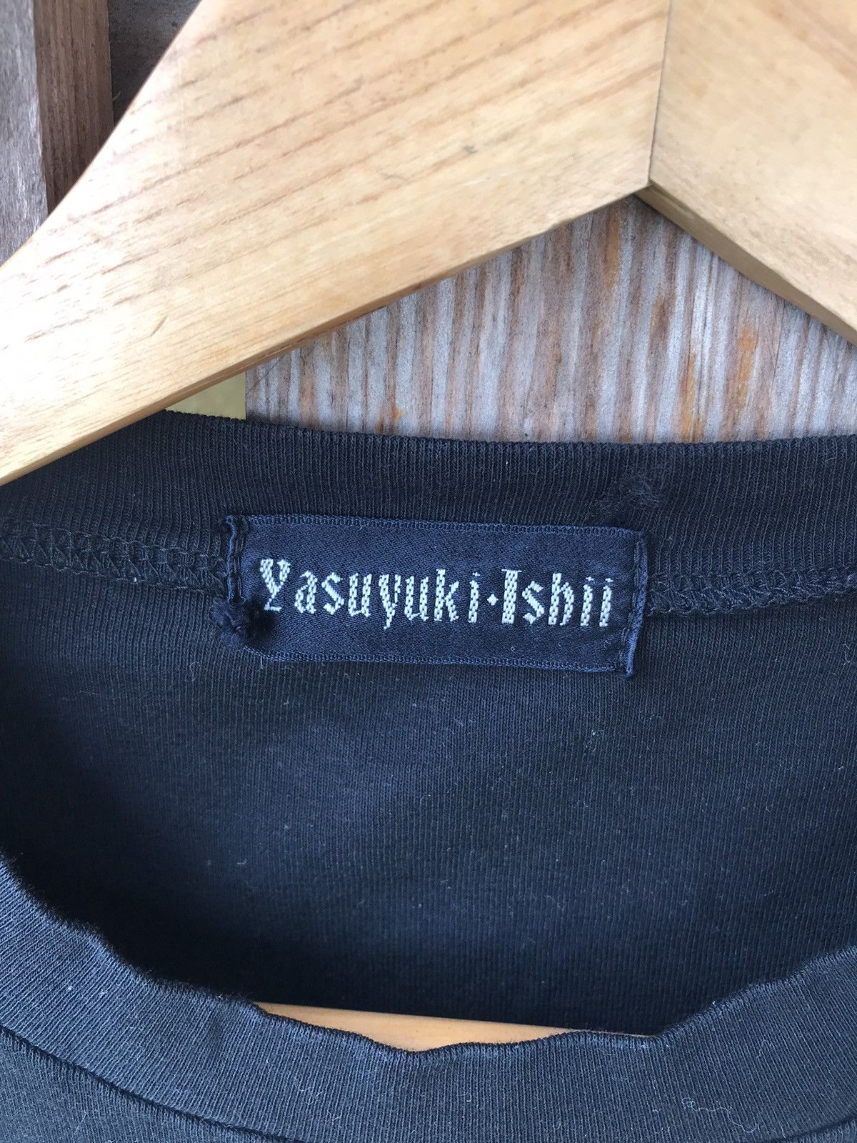 Japanese Brand 2000s Archive Yasuyuki-Ishii Bondage Pocket Tee Size US S / EU 44-46 / 1 - 5 Thumbnail