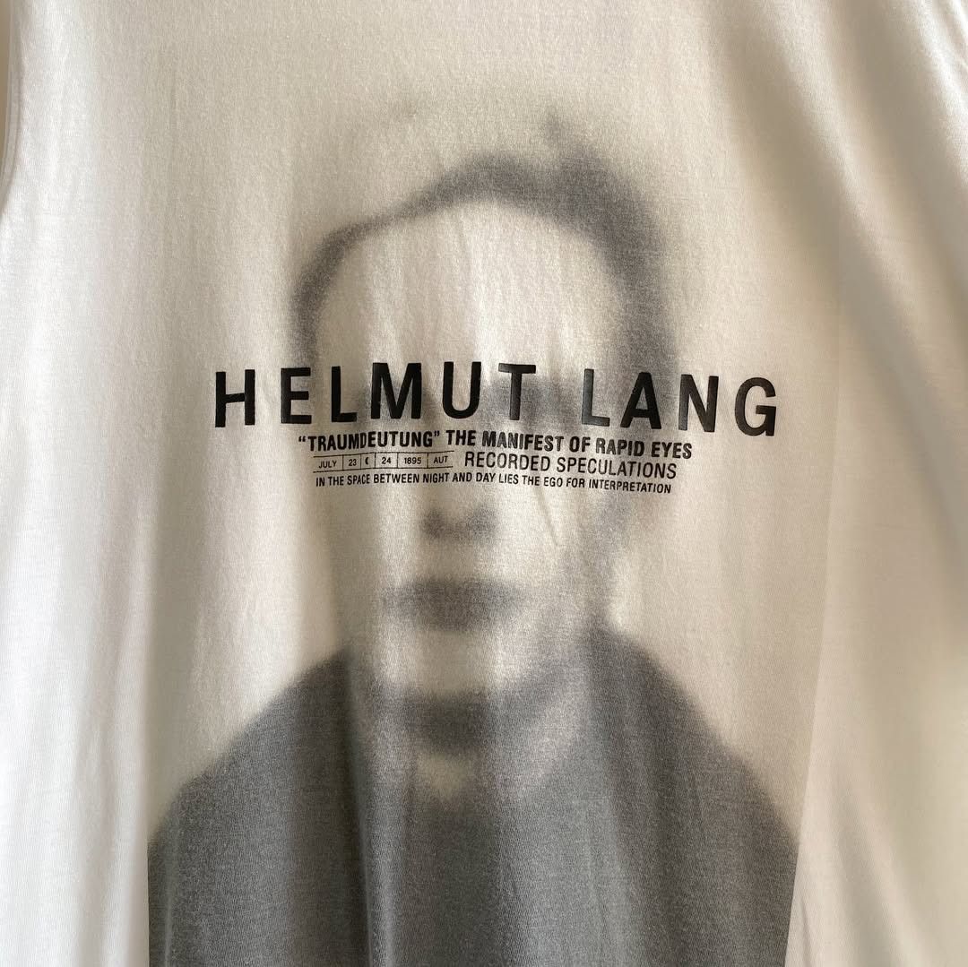 Helmut Lang Helmut Lang White Tees Size US L / EU 52-54 / 3 - 3 Thumbnail