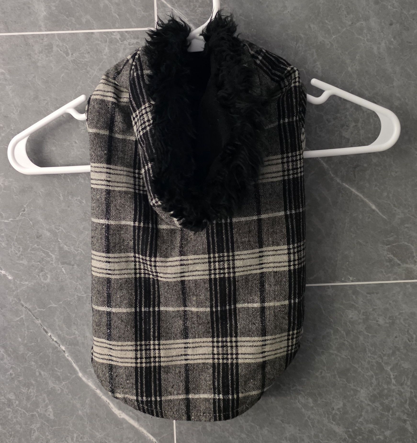 Other NWOT Zack & Zoey Park Avenue Pet Coat Black White Plaid S Size S / US 4 / IT 40 - 1 Thumbnail