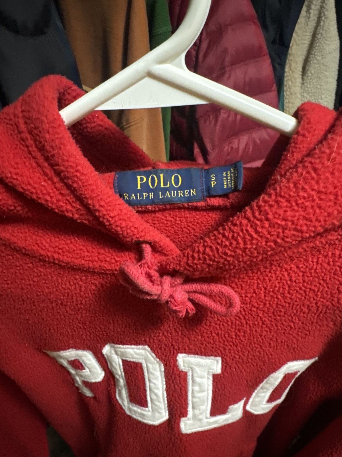 Polo Ralph Lauren Polo Ralph Lauren fleece hoodie with flag patch Size US S / EU 44-46 / 1 - 4 Thumbnail