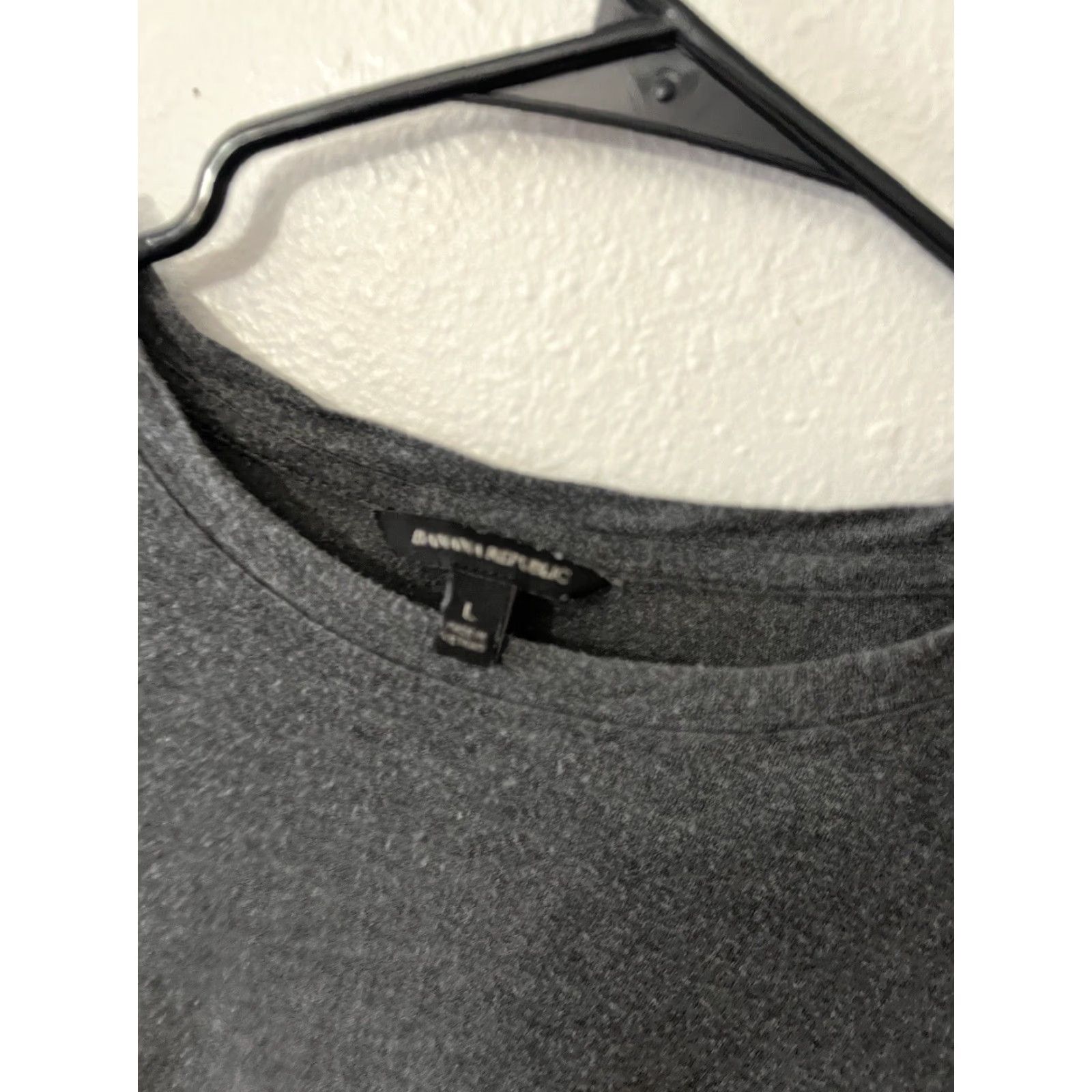 Banana Republic Banana Republic Sweater Women Large Gray Cable-Knit Long Sleeve Crew Neck Pullover Outdoor Size L / US 10 / IT 46 - 3 Thumbnail