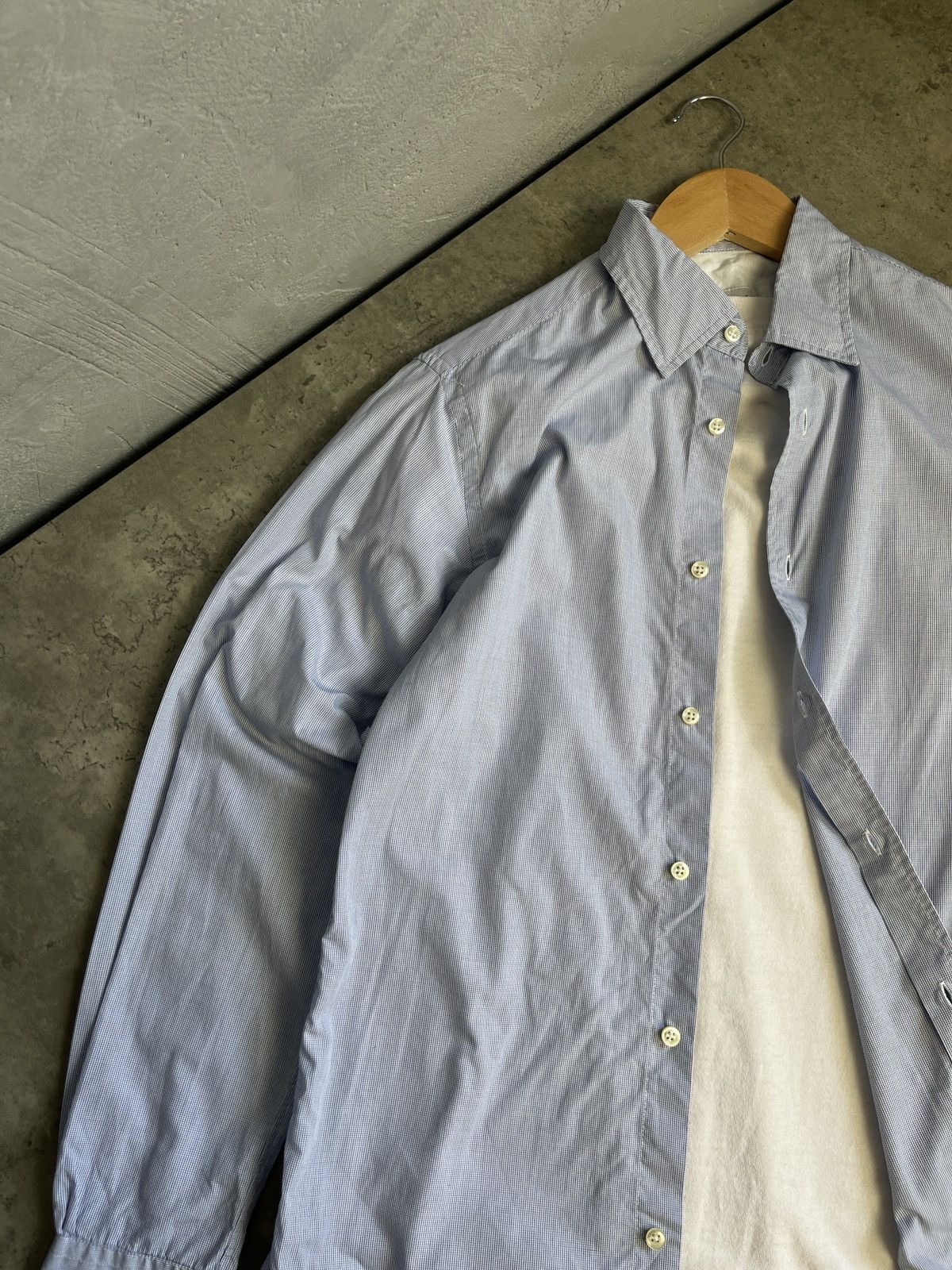 Officine Generale Officine Generale Long Sleeve Casual Button Down Shirt Size US S / EU 44-46 / 1 - 3 Thumbnail
