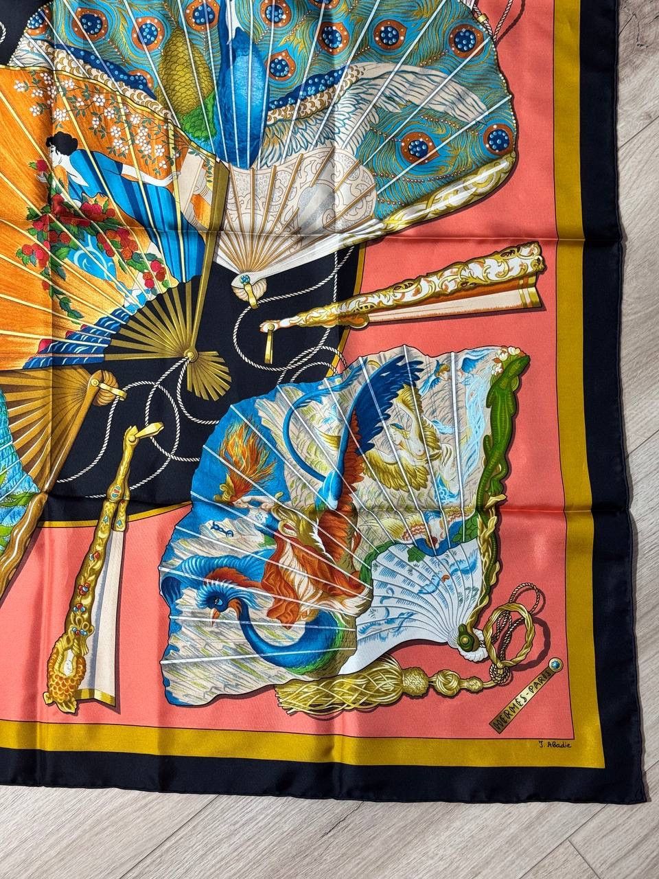 Hermes Hermes silk scarf Brise de Charme 90x90 Size ONE SIZE - 8 Thumbnail