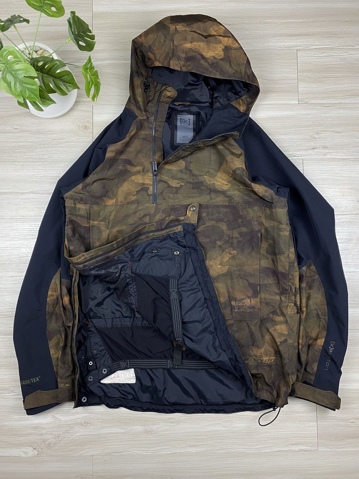 Burton Burton Goretex Jacket Army Gorpcore Size US L / EU 52-54 / 3 - 2 Thumbnail