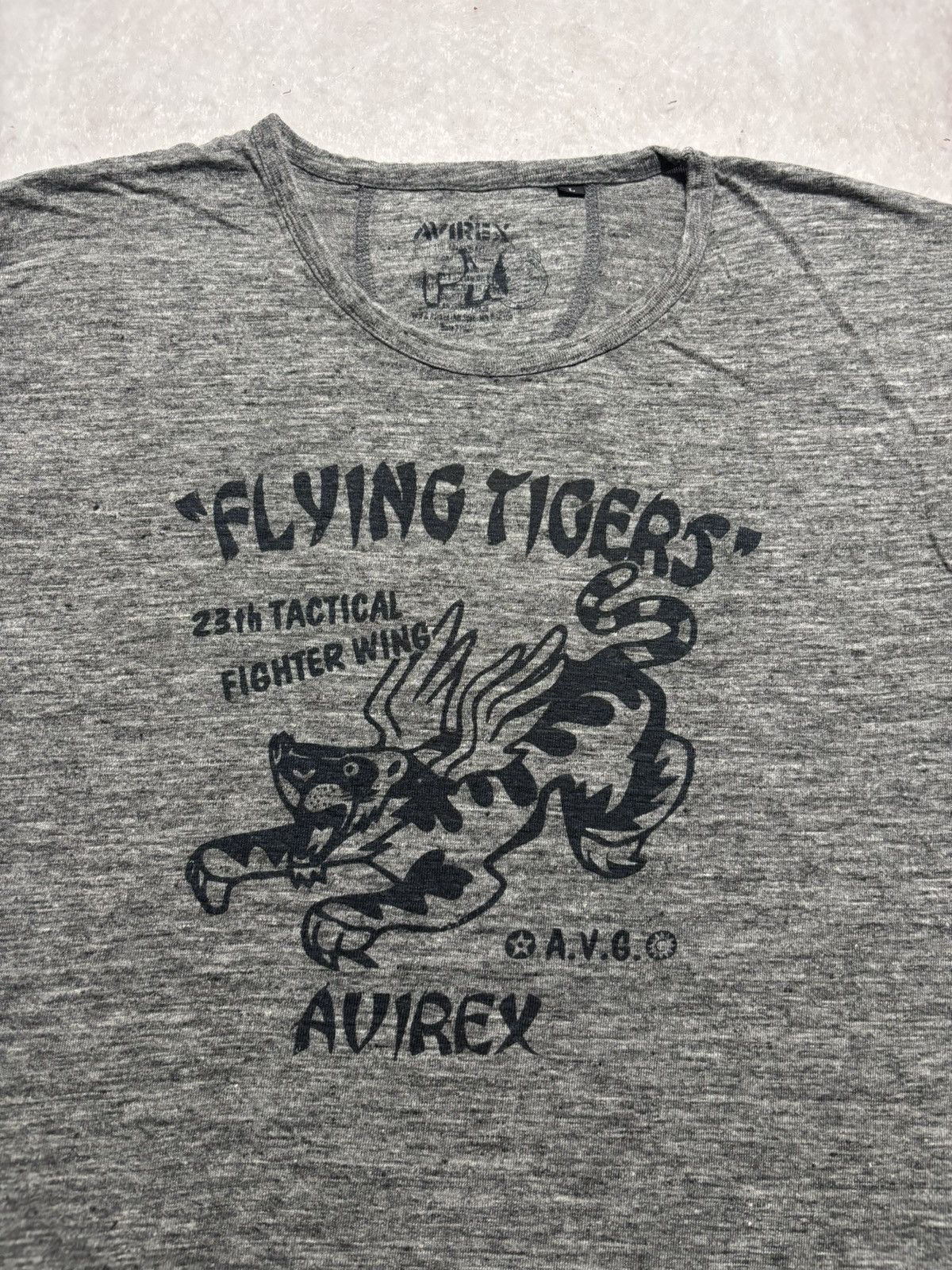 Avirex Avirex Flying Tigers Tshirt Size US L / EU 52-54 / 3 - 2 Thumbnail