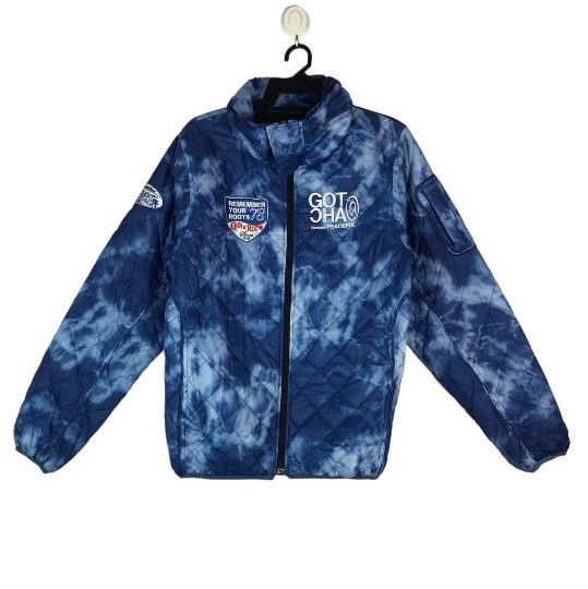 Gotcha × Vintage Vtg 90s GOTCHA surfing clothing tie dye quilted jacket Size US L / EU 52-54 / 3 - 2 Thumbnail