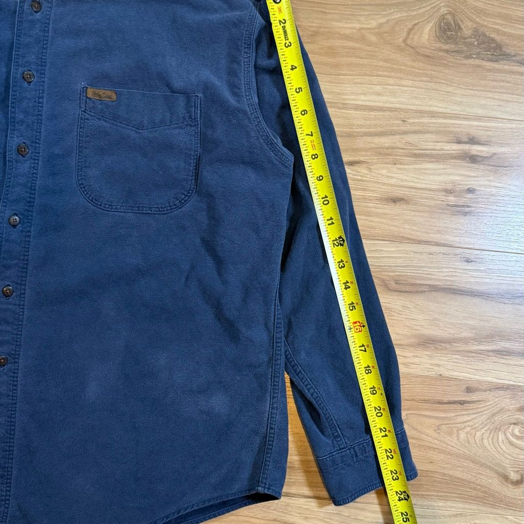 Woolrich Woolen Mills Woolrich Men’s XL Chamois Shirt Blue USA Size US XL / EU 56 / 4 - 6 Thumbnail