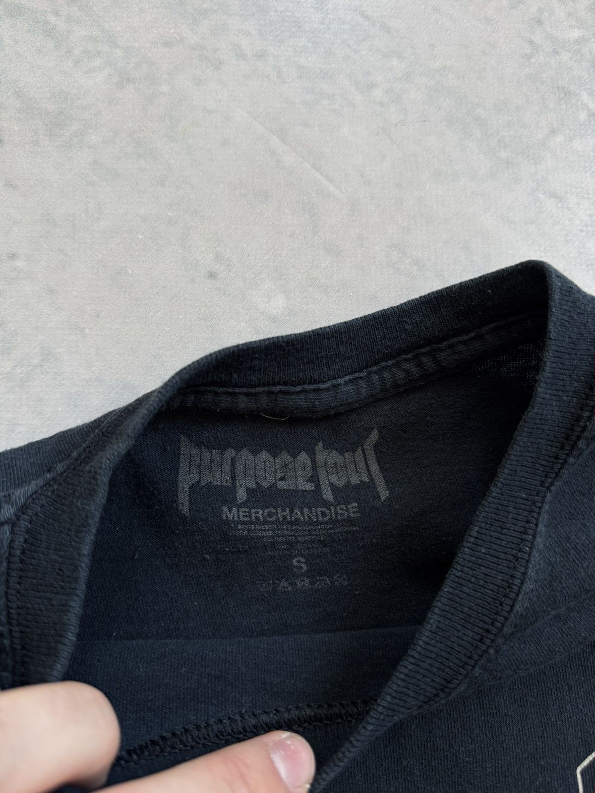 Justin Bieber Bieber Purpose Tour vintage big logo Size US S / EU 44-46 / 1 - 4 Thumbnail