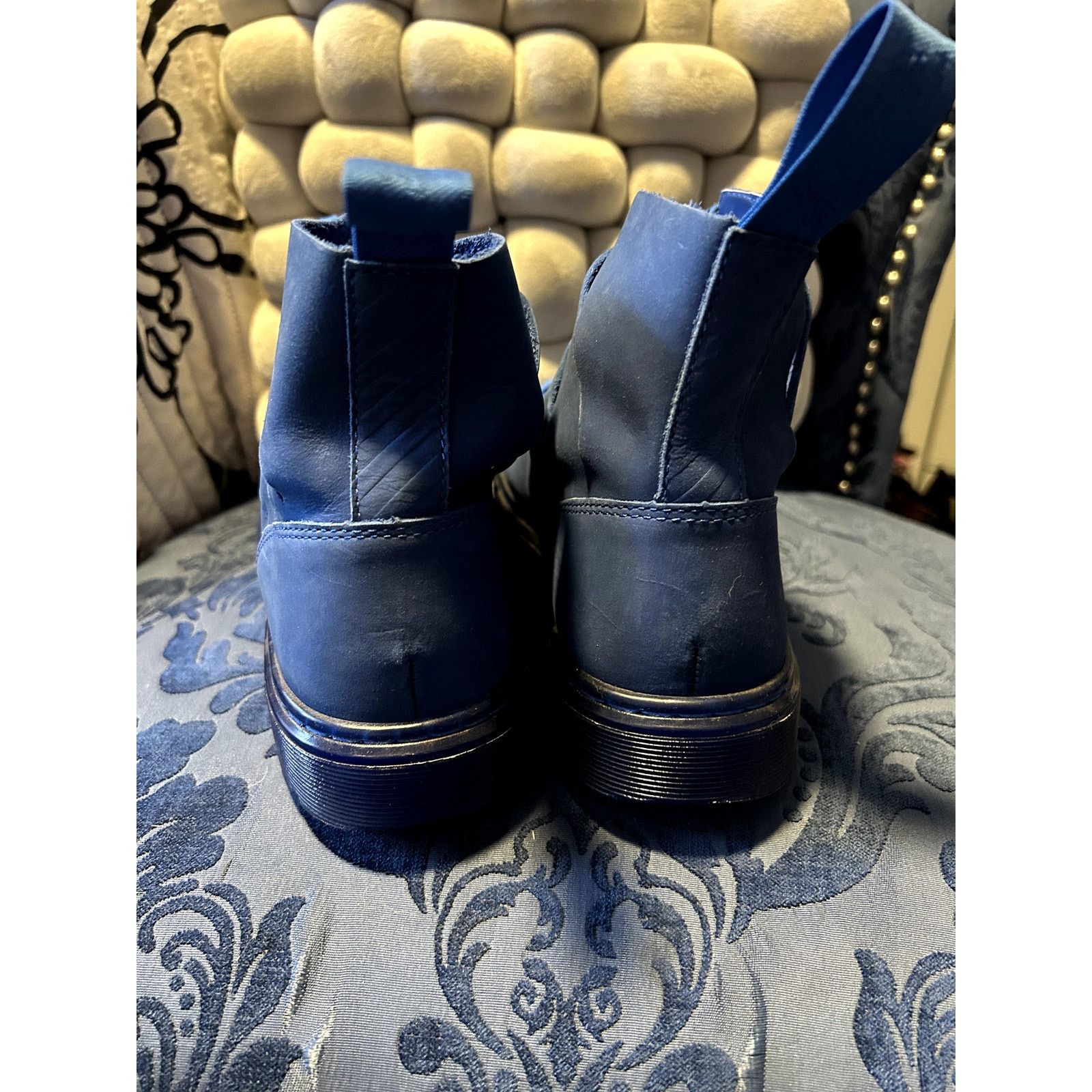 Dr. Martens Very Rare! Dr Martens x OffWhite Talib Blue size 8.5/EU 40 Size US 8.5 / IT 38.5 - 4 Thumbnail