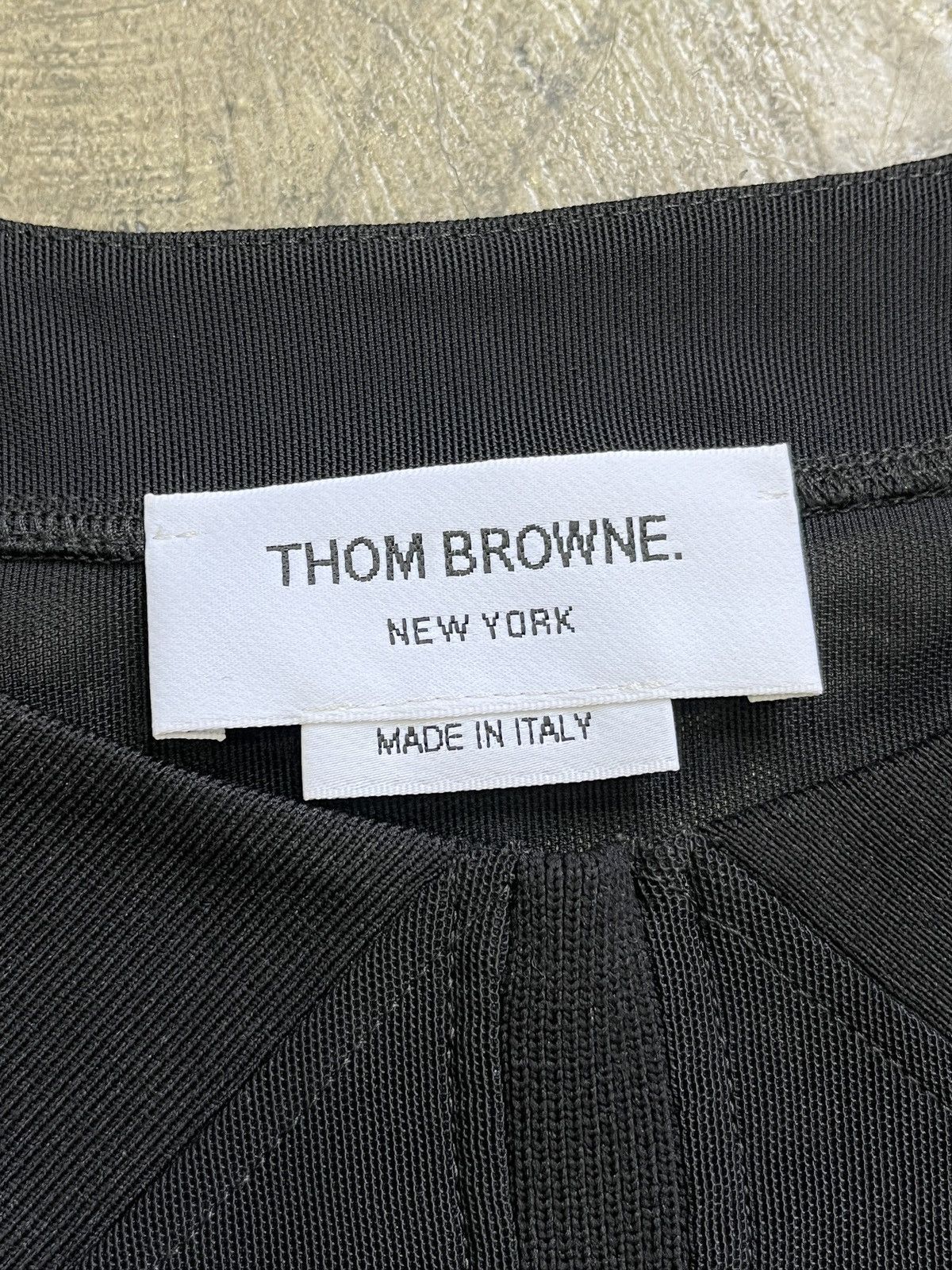 Thom Browne Thom Browne SS22 Mesh Polo Shirt (unisex) Size US XS / EU 42 / 0 - 5 Thumbnail