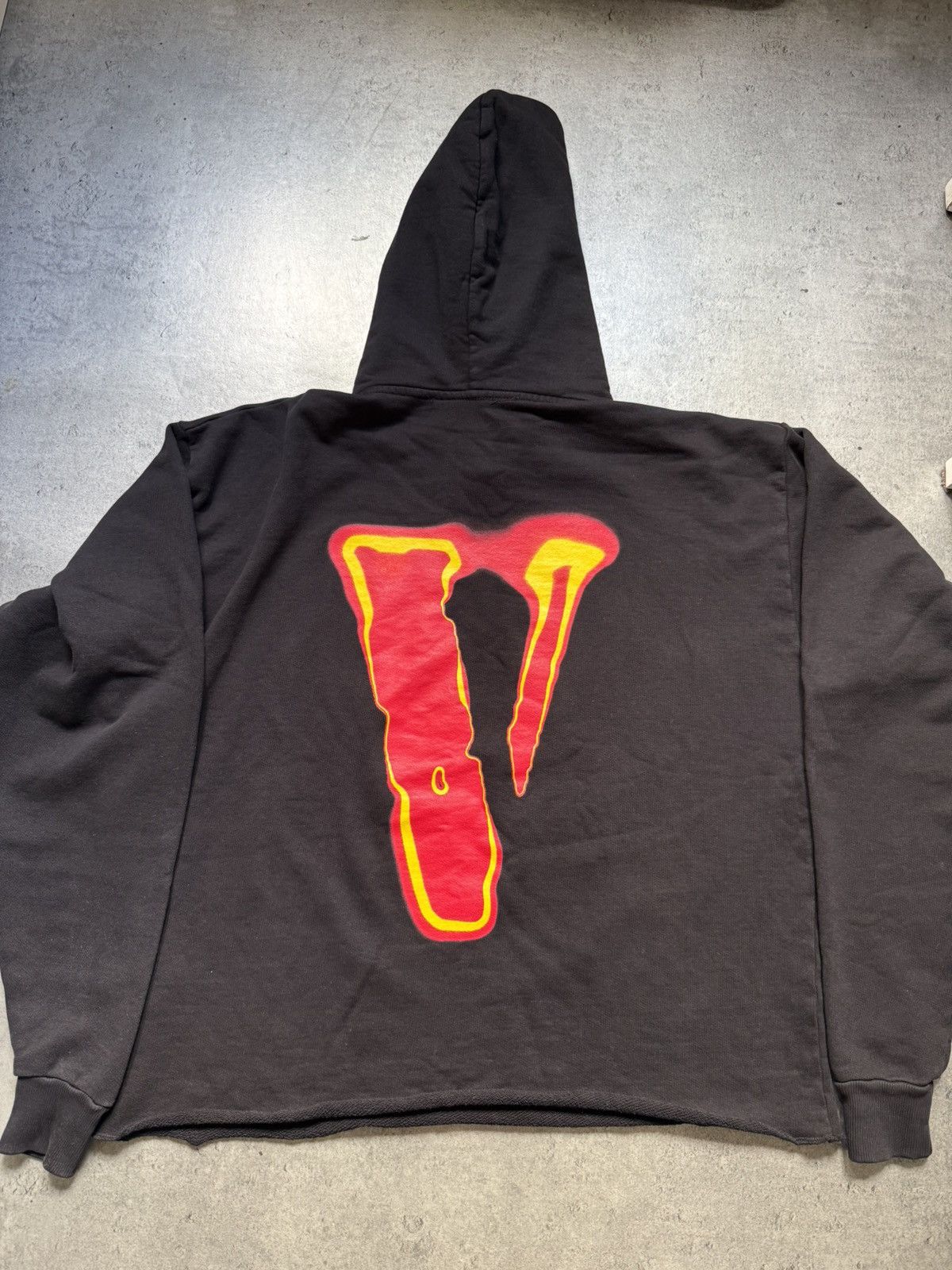 Vlone VLONE Flame Devil Flame Hoodie - Size S (Certilogo Verified) Size US S / EU 44-46 / 1 - 2 Thumbnail