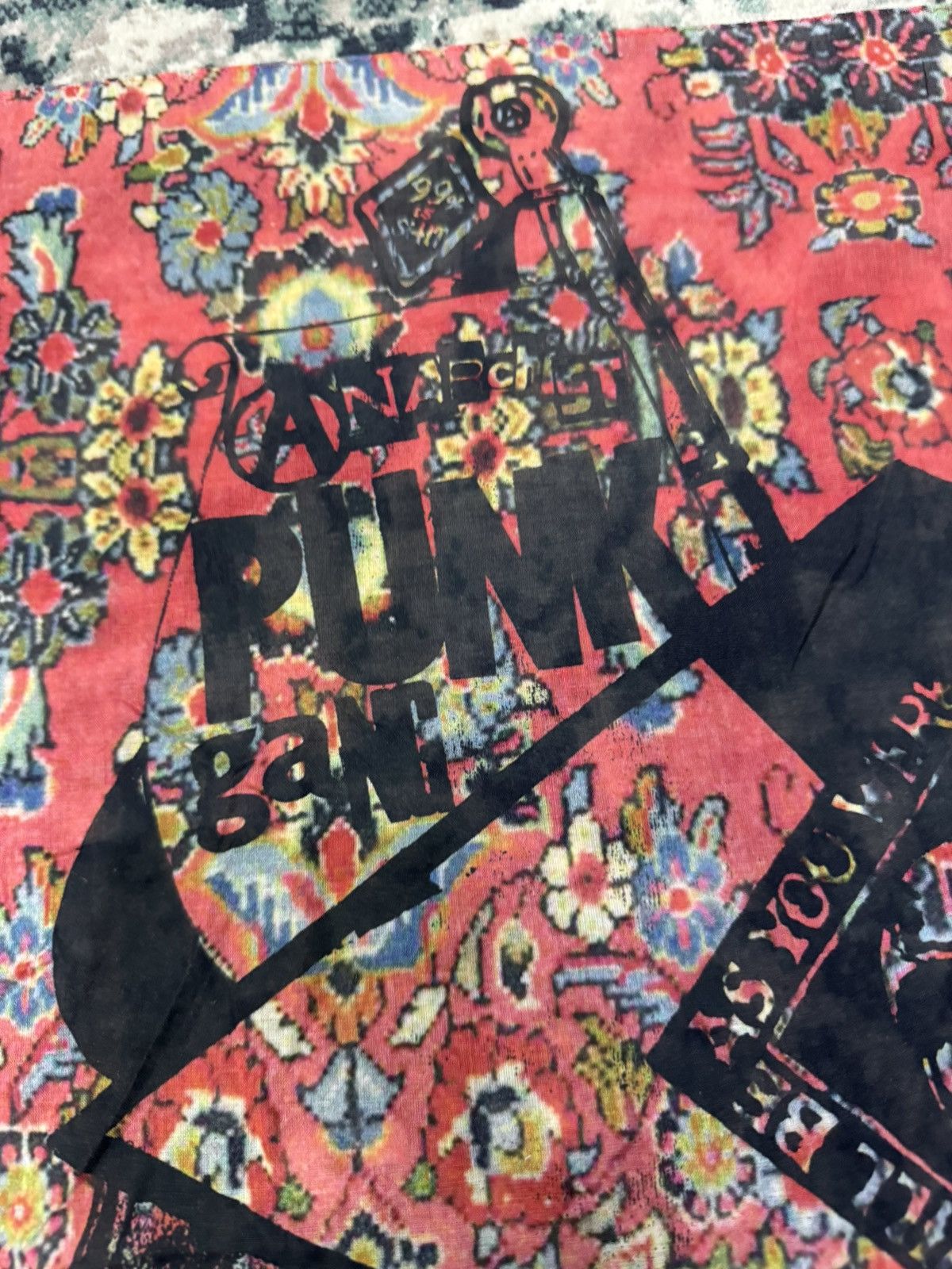 Seditionaries ANARCHO-PUNK SEDITIONARIES FULLPRINT SCARF HANDKERCHIEF Size ONE SIZE - 7 Thumbnail