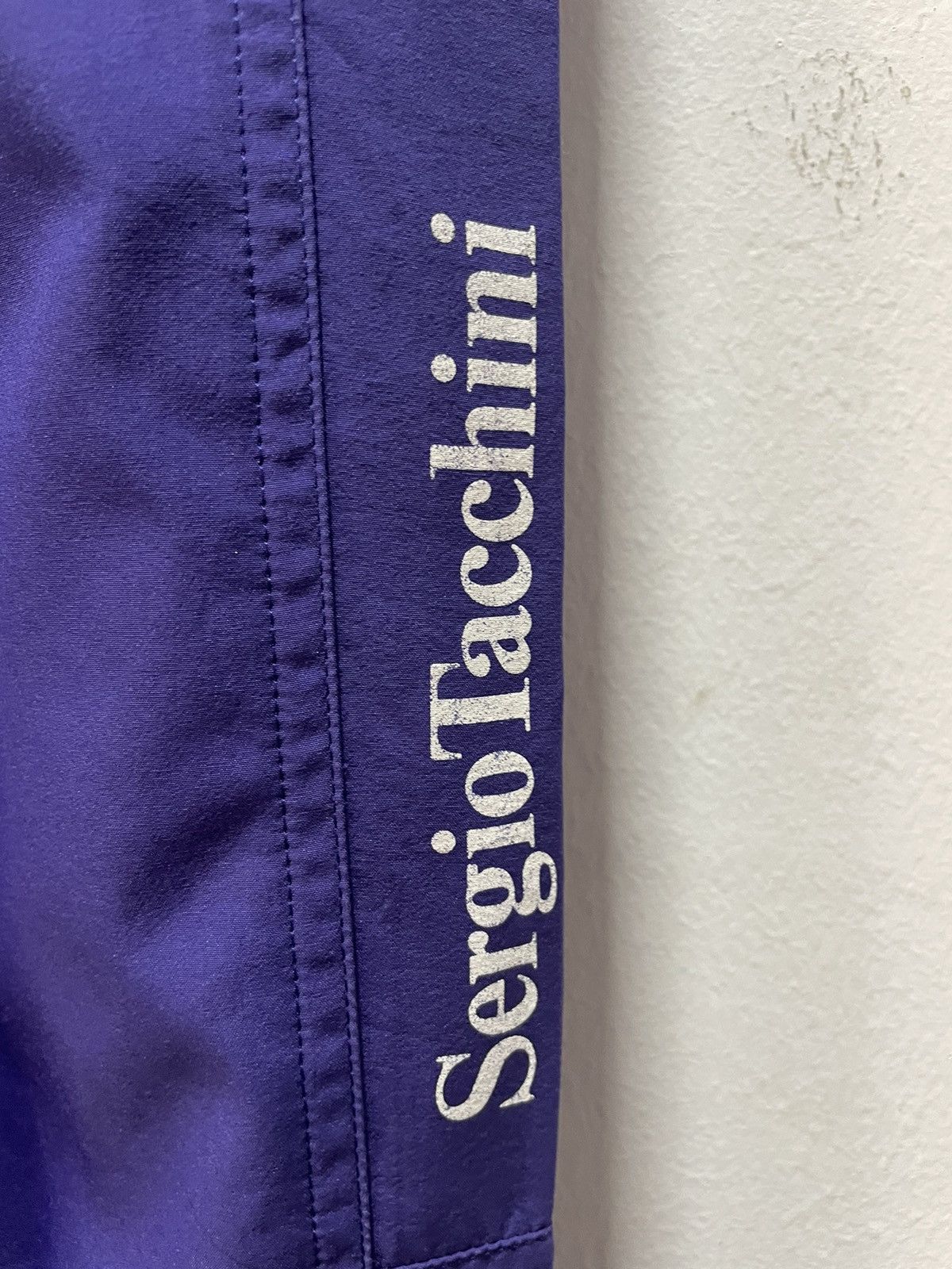 Sergio Tacchini Vintage SERGIO TACCHINI Track Pants Purple Japan Size US 31 - 2 Thumbnail