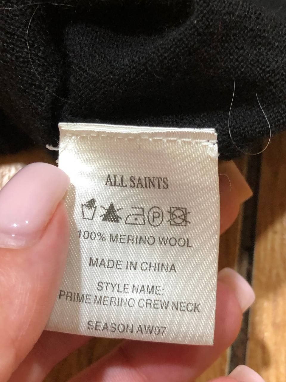 Allsaints Y2K Vintage Streetwear Long Sleeve Allsaints logo Size S / US 4 / IT 40 - 3 Thumbnail