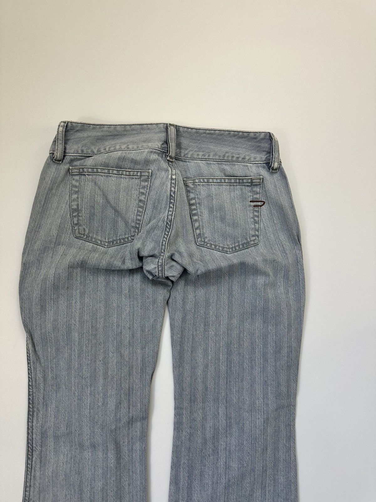 Diesel Diesel Flared Light Denim Jeans 27 Size Made In Italy Size 27" / US 4 / IT 40 - 11 Thumbnail