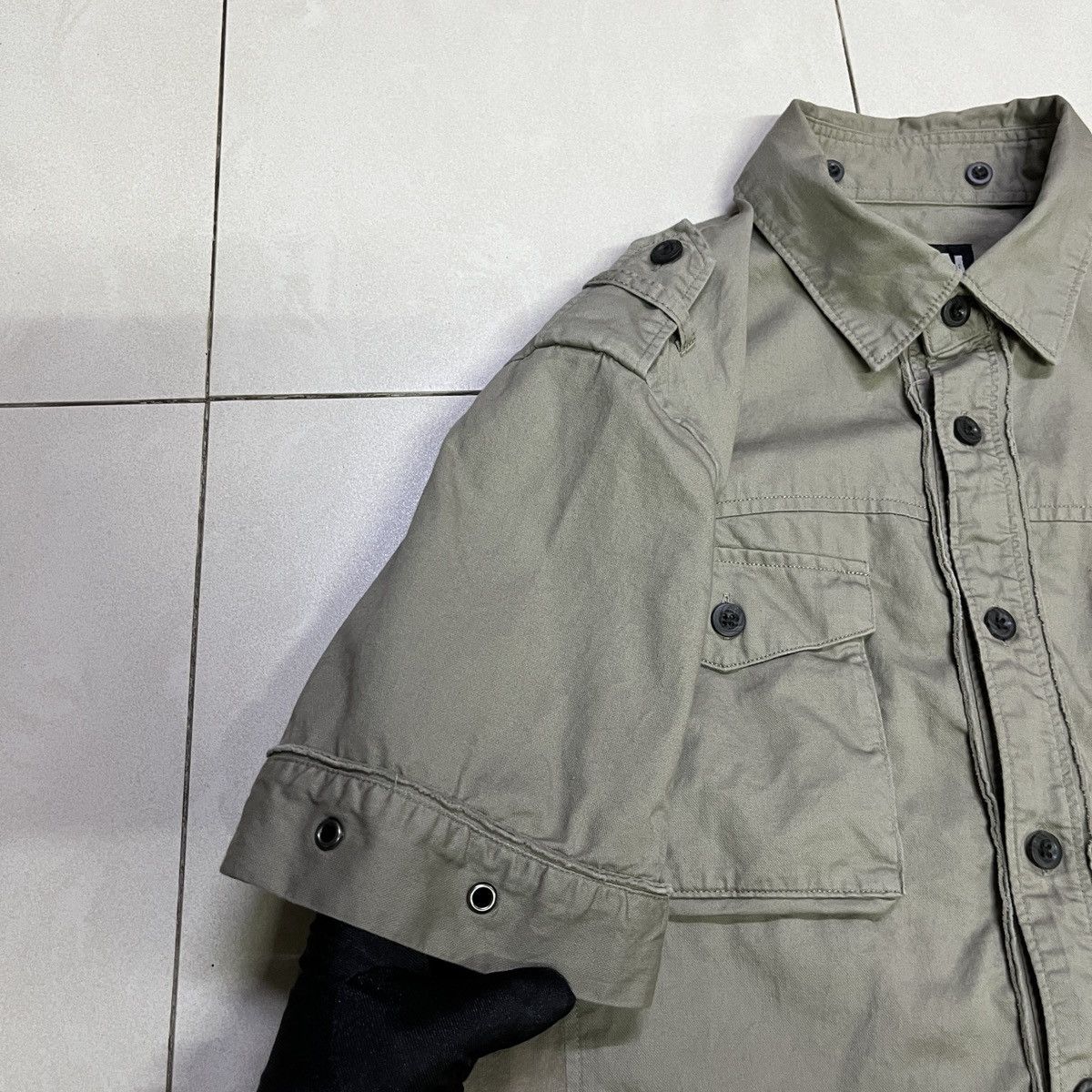 PPFM Vintage Ppfm Eastern Rock Military Modular Shirt Size US S / EU 44-46 / 1 - 5 Thumbnail