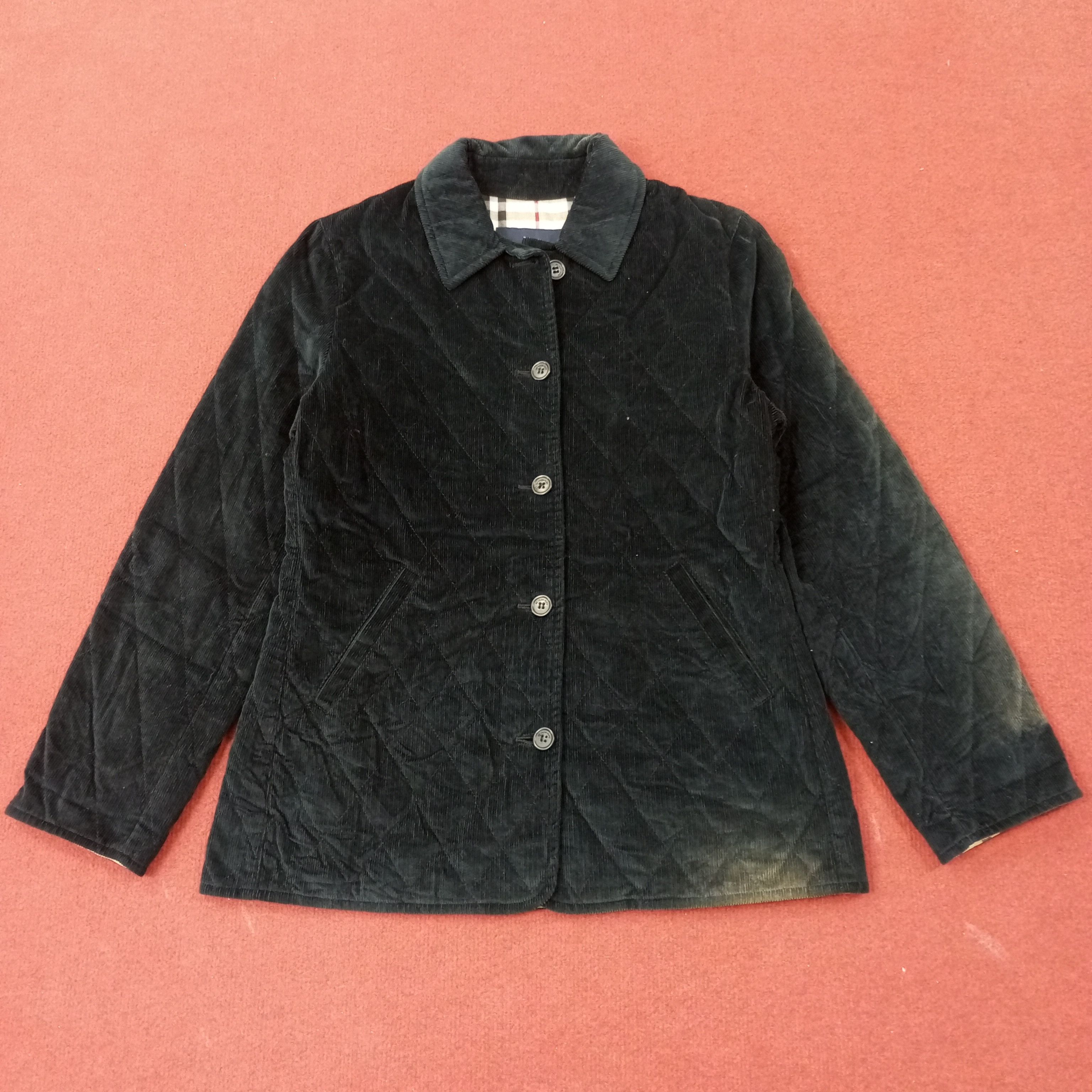 Burberry Burberry London Fashion Brand Custom Velvet Jacket c241n1 Size US S / EU 44-46 / 1 - 4 Thumbnail