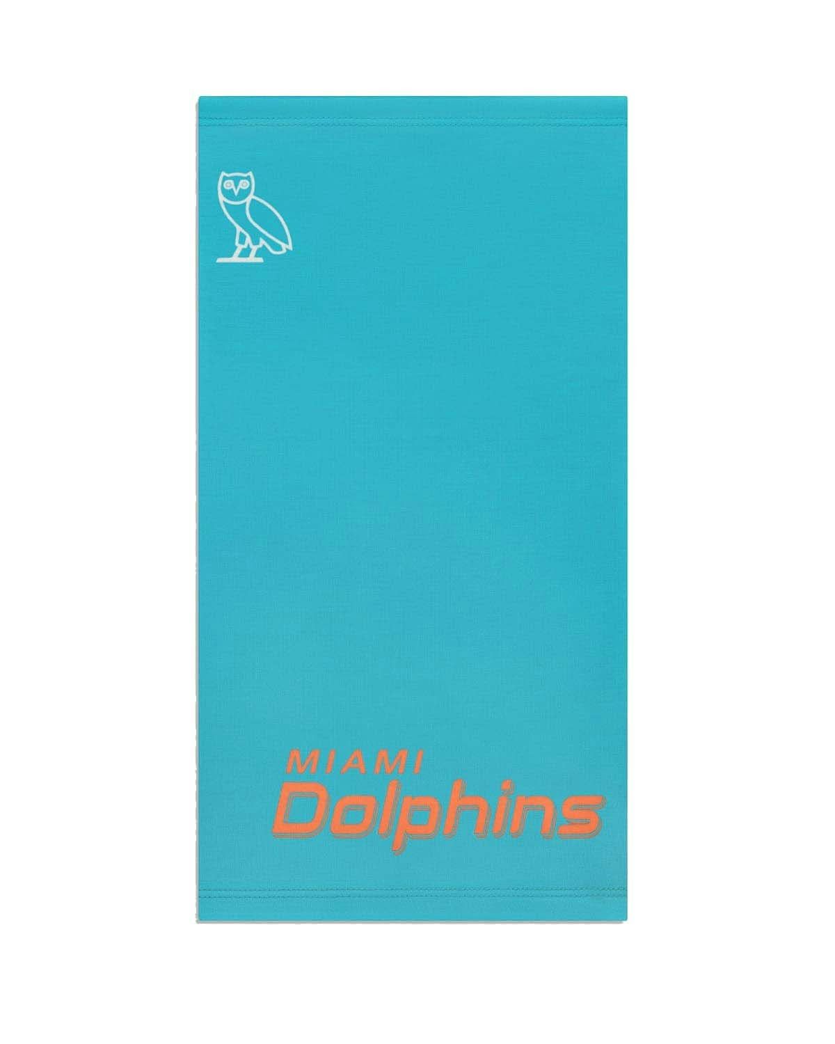 NFL × October's Very Own OVO x NFL Miami Dolphins Neck Gaiter - new with tags RARE Size ONE SIZE - 2 Thumbnail
