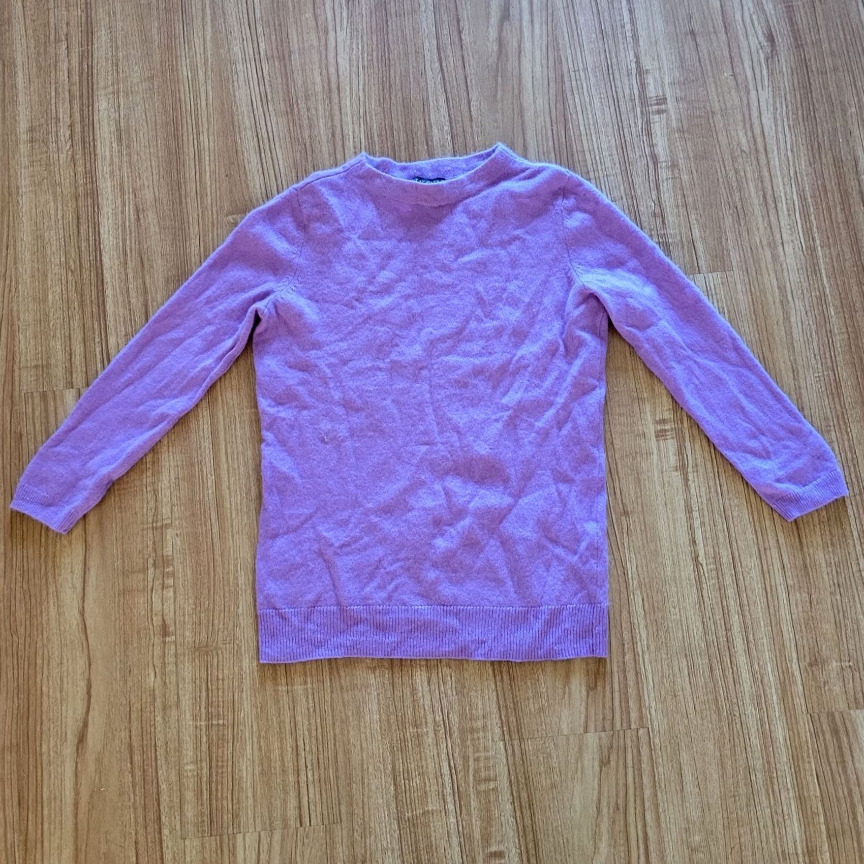 Talbots Talbots Shirt Womens XS Purple Sweater Top Women Cashmere High Neck Basic Casual Office Size XS / US 0-2 / IT 36-38 - 2 Thumbnail