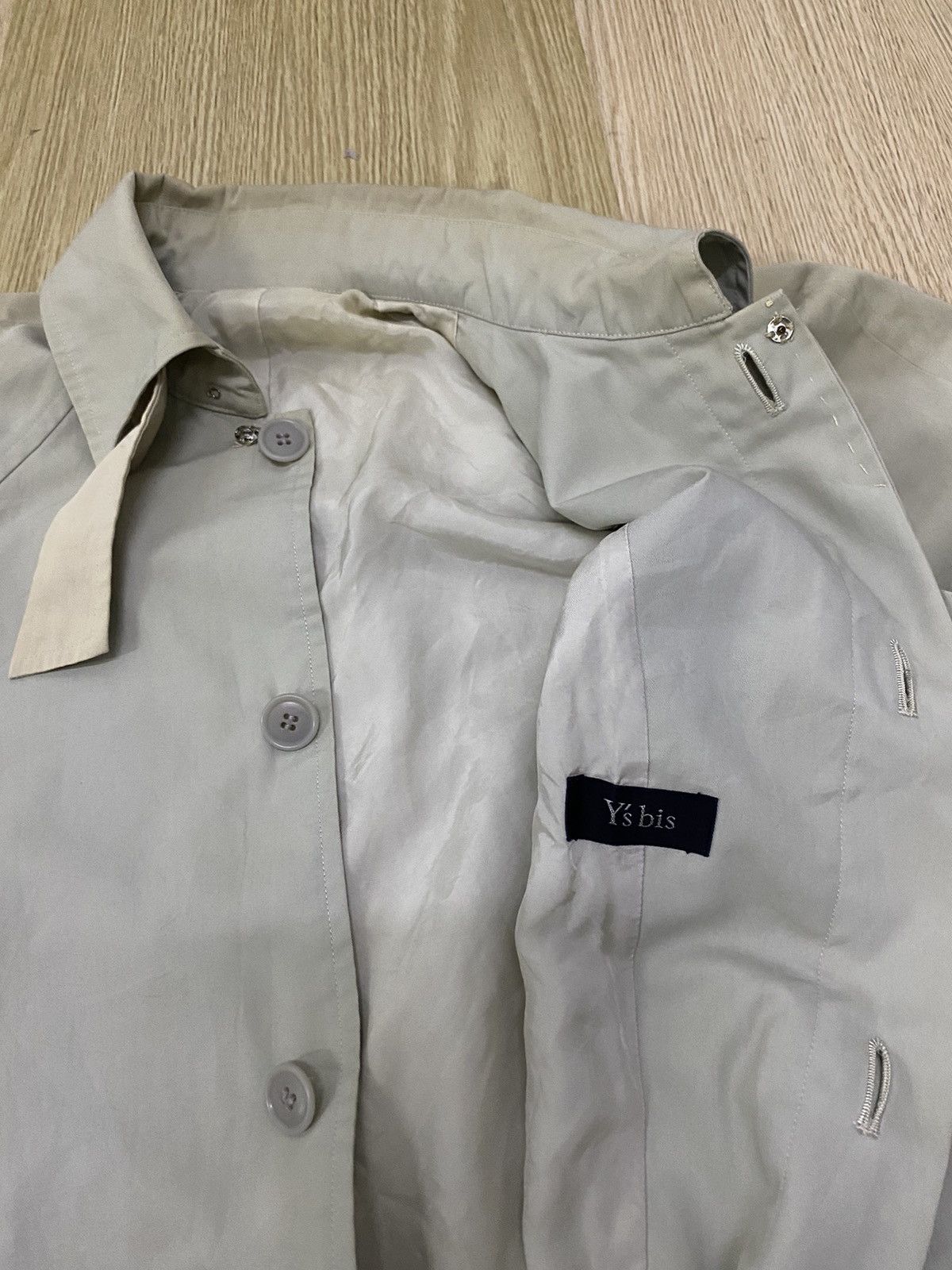Y's × Yohji Yamamoto Y’s Bis by Yohji Yamamoto long jacket Size L / US 10 / IT 46 - 7 Thumbnail