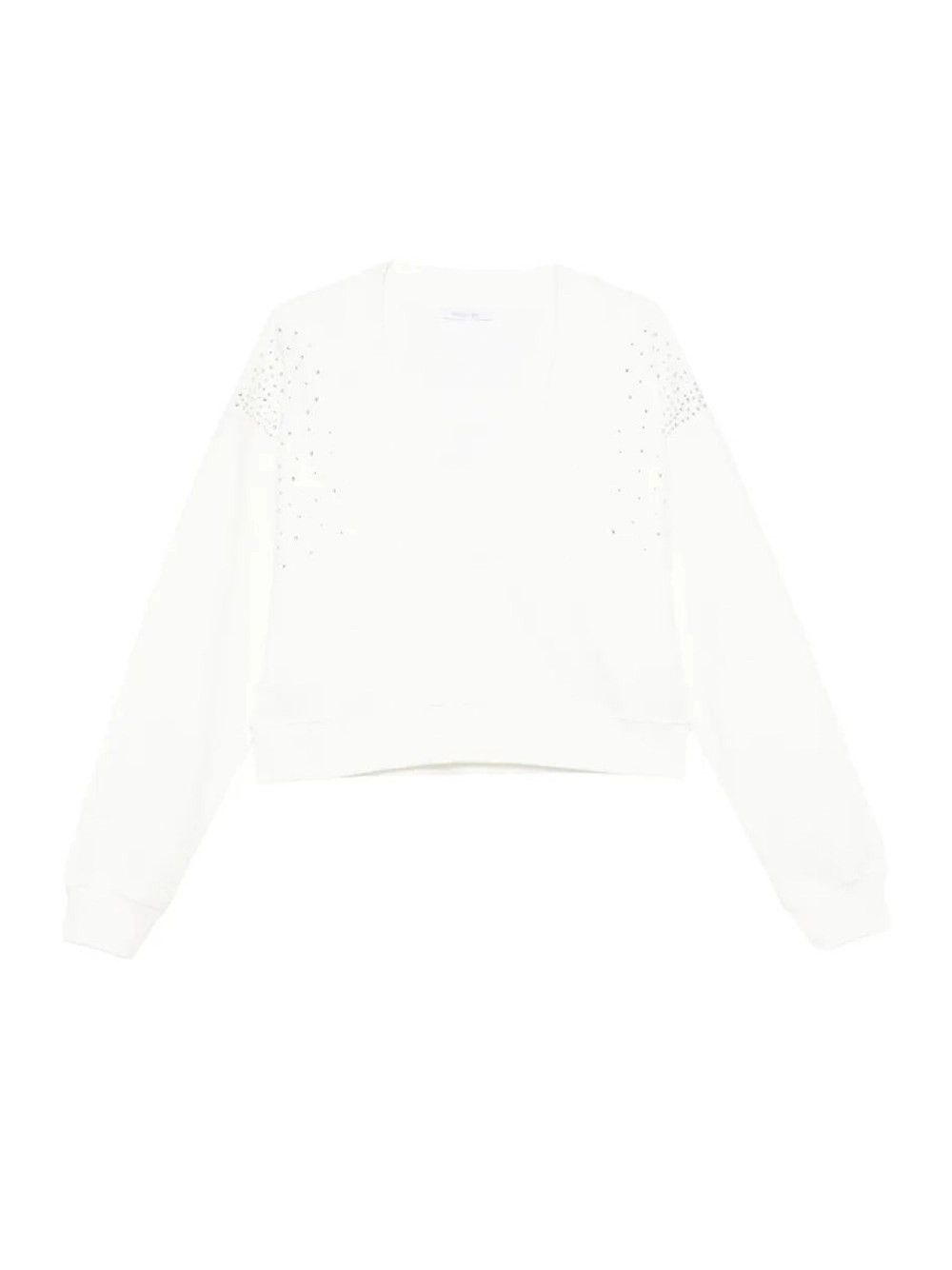 Patrizia Pepe Sweater with Rhinestones Size S / US 4 / IT 40 - 1 Thumbnail