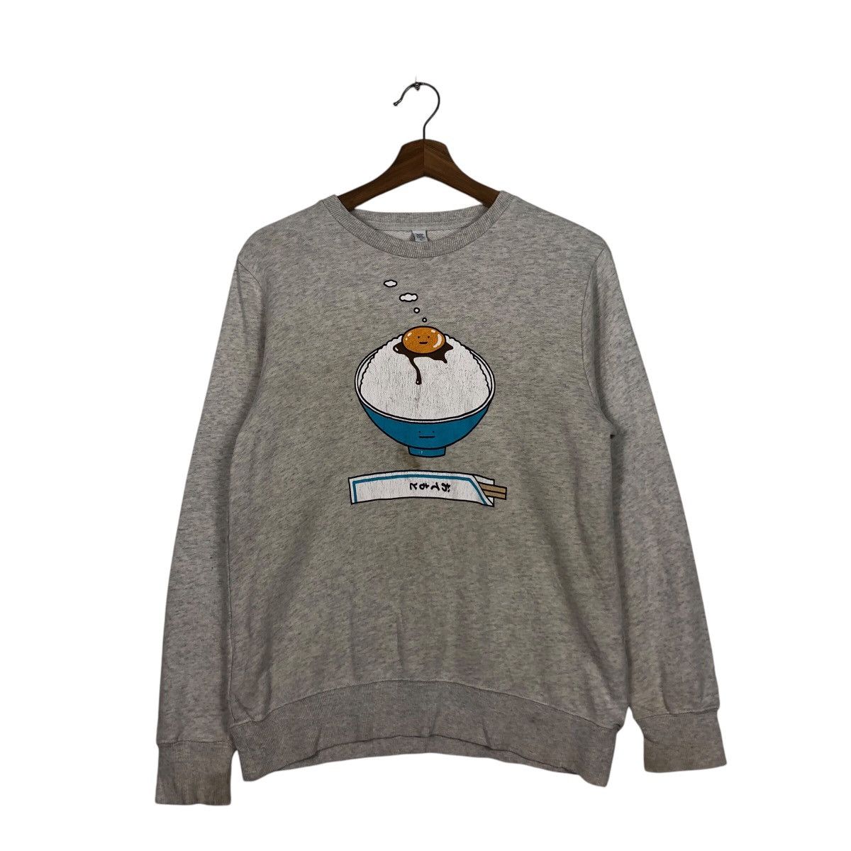 Japanese Brand 📌Vintage Sweatshirt Crewneck Cartoon Big Logo Size US S / EU 44-46 / 1 - 2 Thumbnail