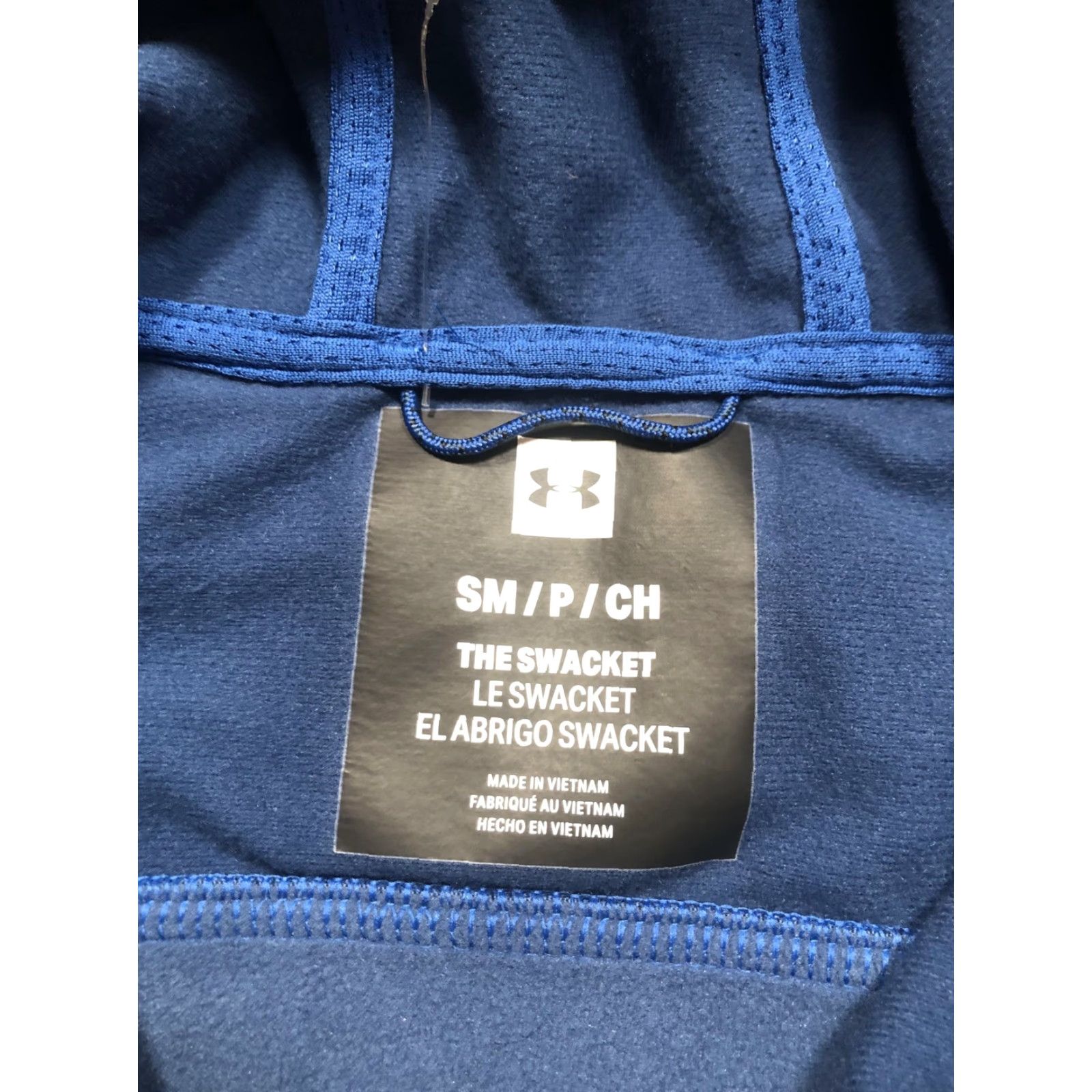 Under Armour Under Armour Jacket Mens Small Blue The Swacket Hooded Full Zip Athletic Size US S / EU 44-46 / 1 - 7 Thumbnail