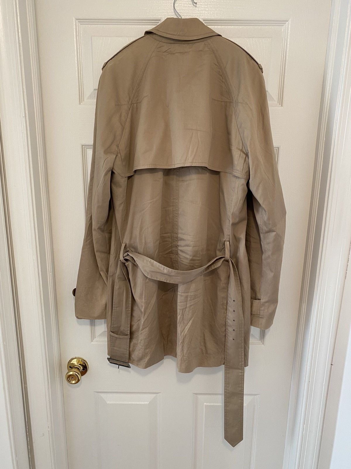 Dior Kris van assche era double breasted trench coat Size US M / EU 48-50 / 2 - 8 Thumbnail