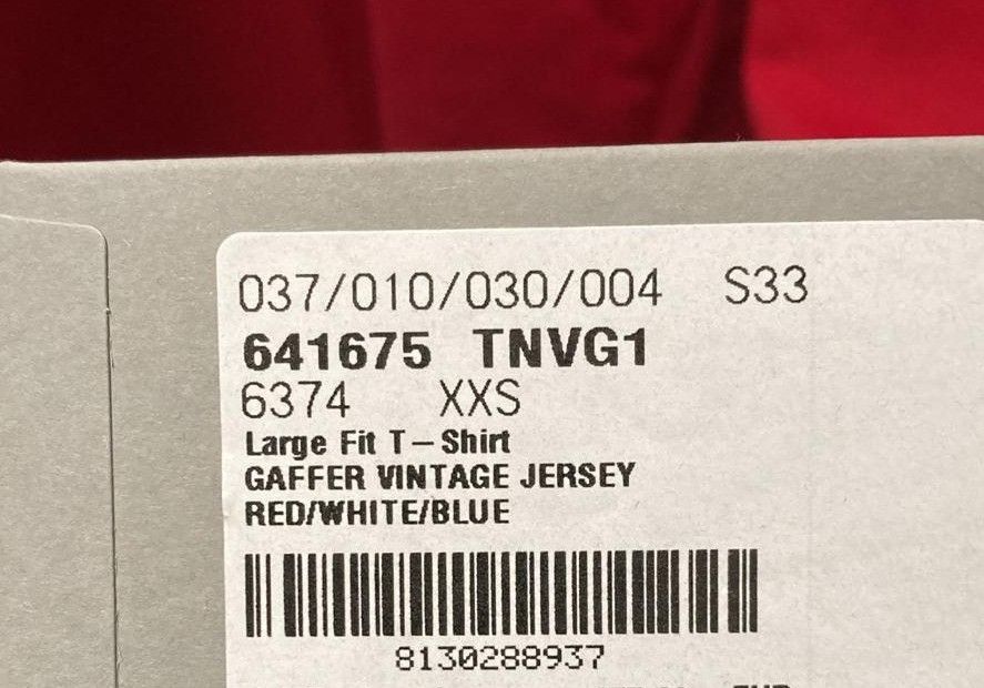 Balenciaga o1s1rm0924 Large Fit T-Shirt in Red/White/Blue Size US XXS / EU 40 - 7 Thumbnail